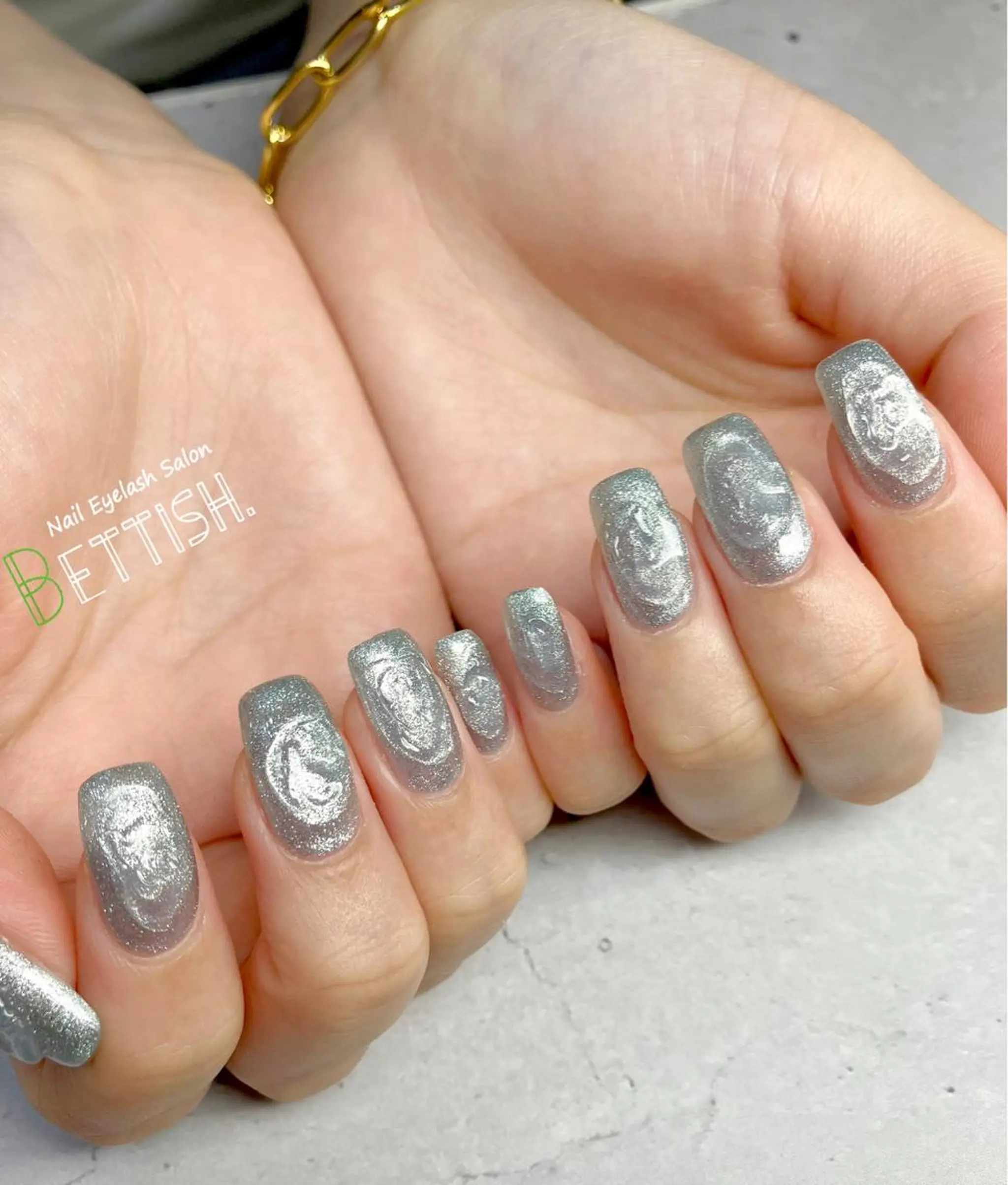 ネイル マグネットネイル ぷっくりネイル BETTISH. KUMIKO☺︎︎のネイルデザイン