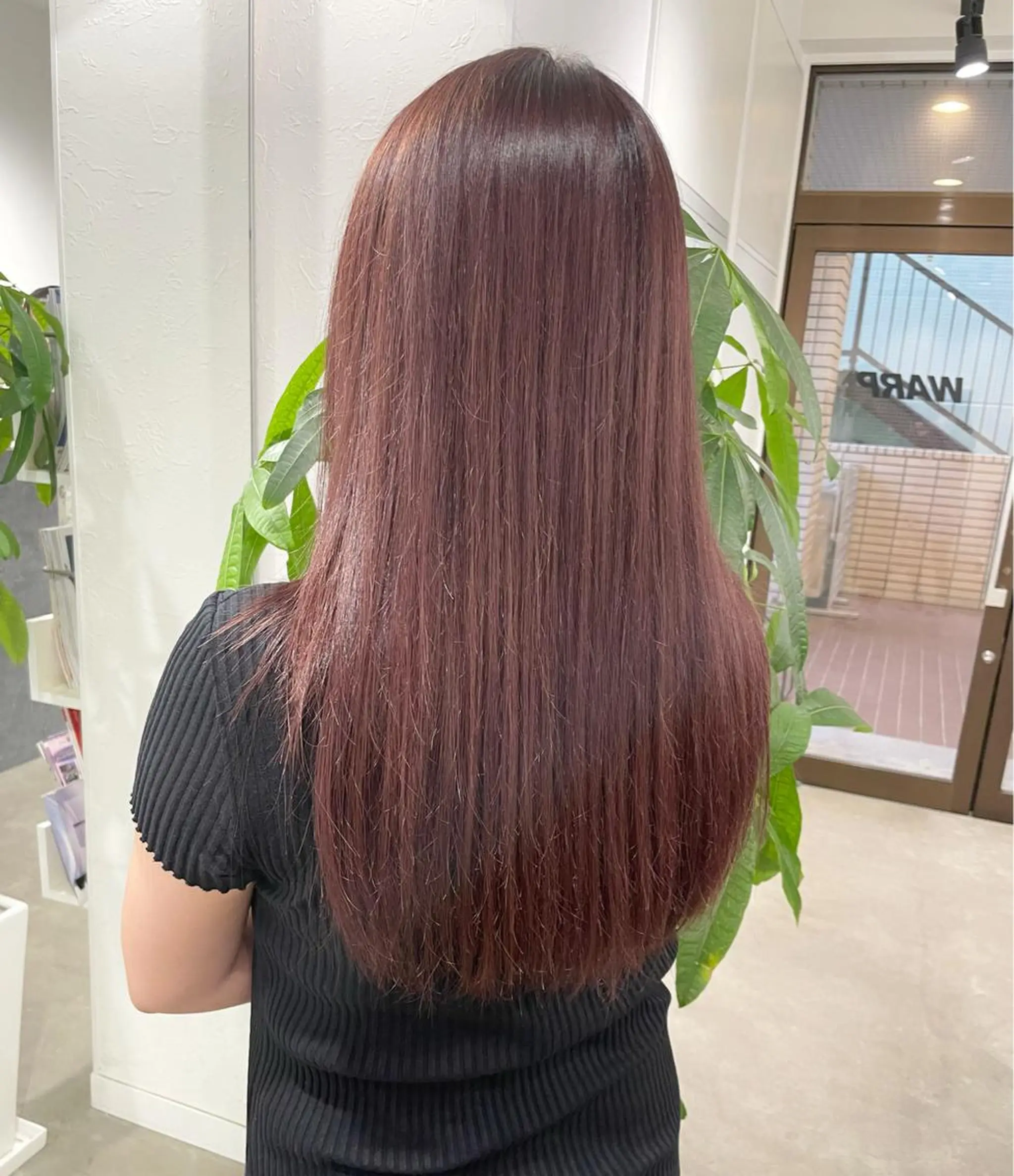 ロング カラー ラベンダーカラー ピンクカラー ピンクラベンダー ヘアカラー 🤍2nd🤍田所 美希のヘアスタイル