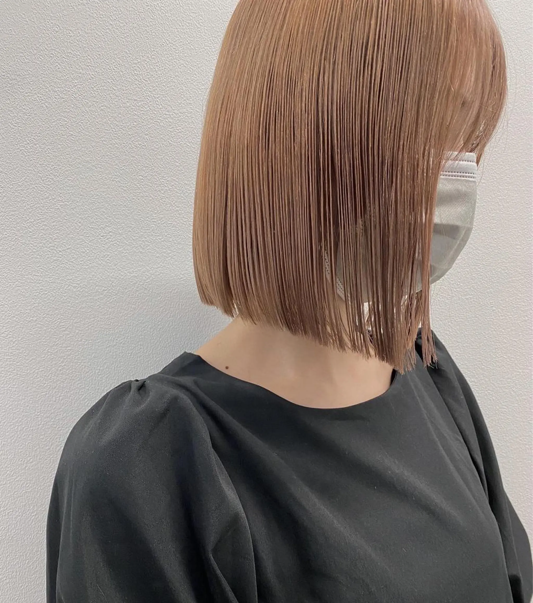 ミディアム カラー ヨシモトリョウ 髪質改善/美髪のヘアスタイル
