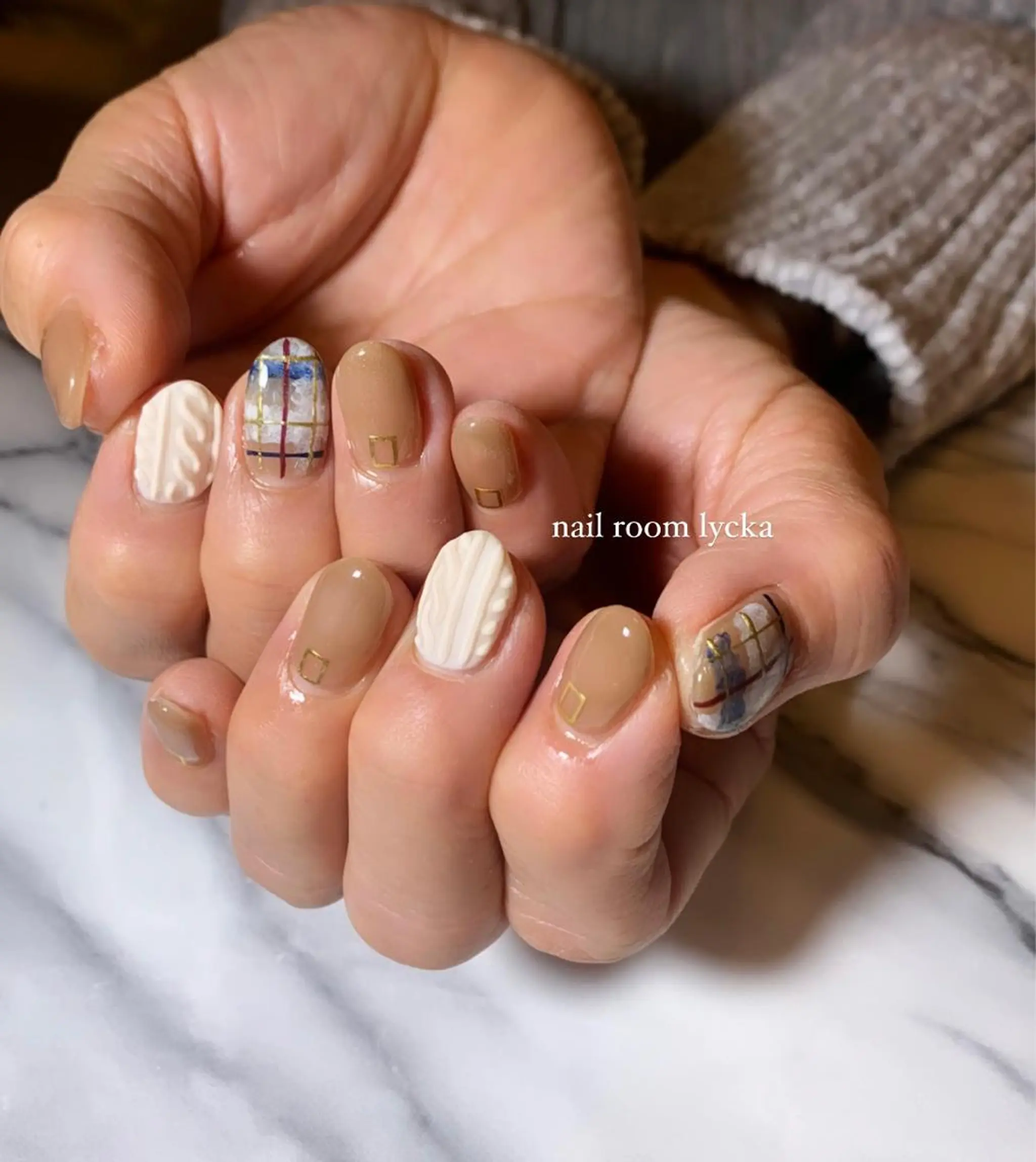 ネイル ﾈｲﾙﾙｰﾑﾘｯｶ 𝐦𝐚𝐲𝐮のネイルデザイン