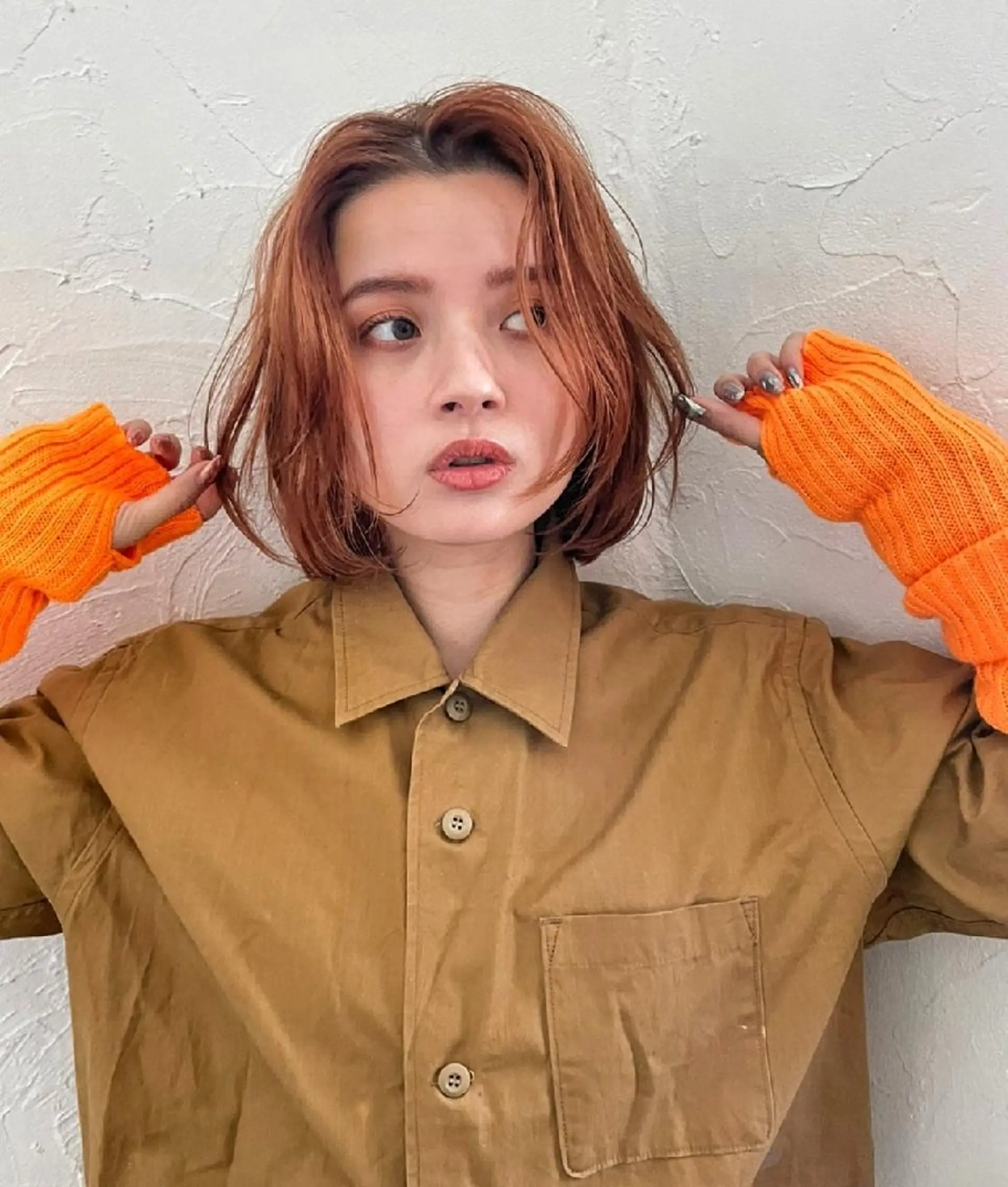 ミディアム 小田川 竜也のヘアスタイル