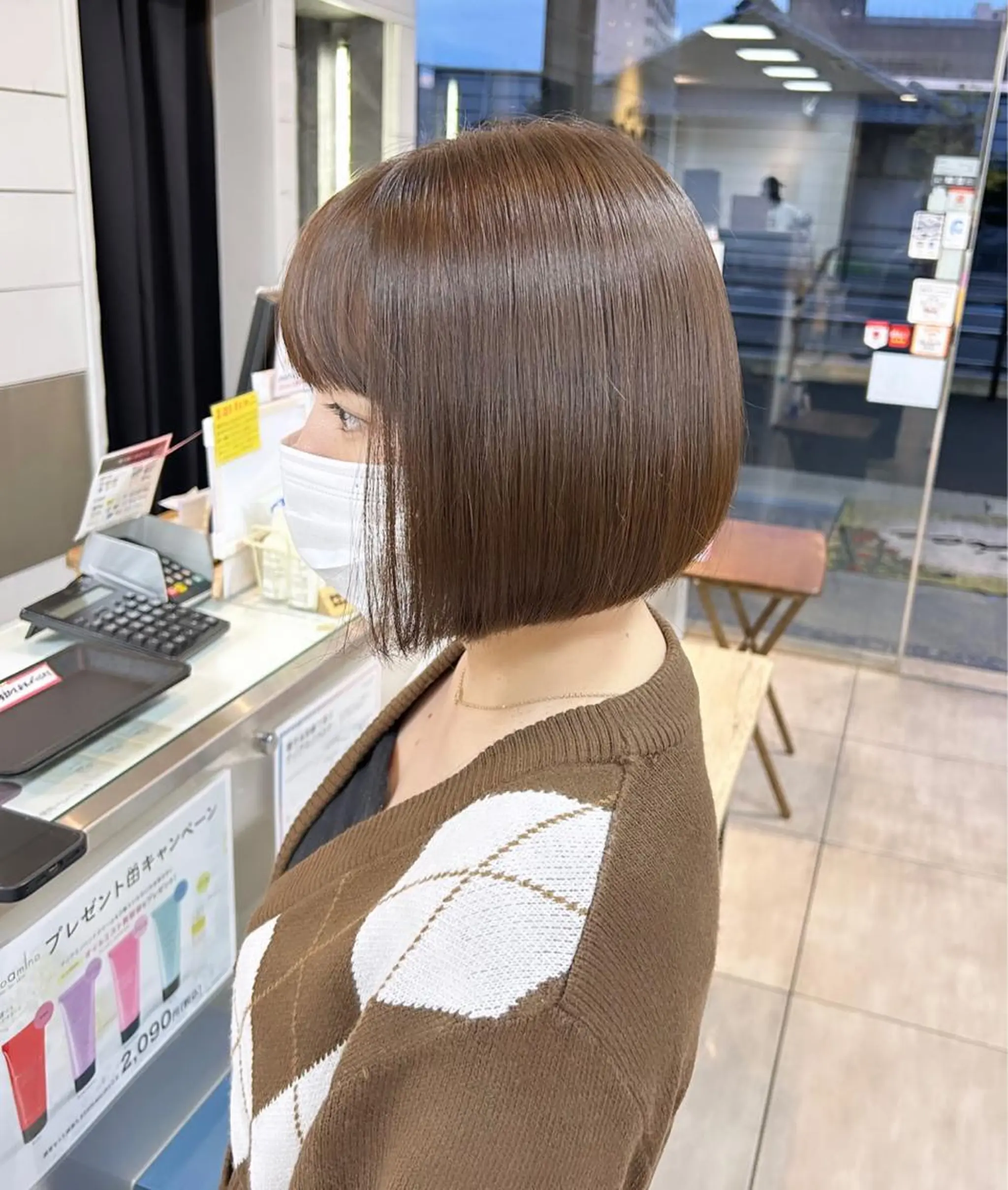 ショート ボブ 🫧艶髪カラー🫧 森本くるみのヘアスタイル