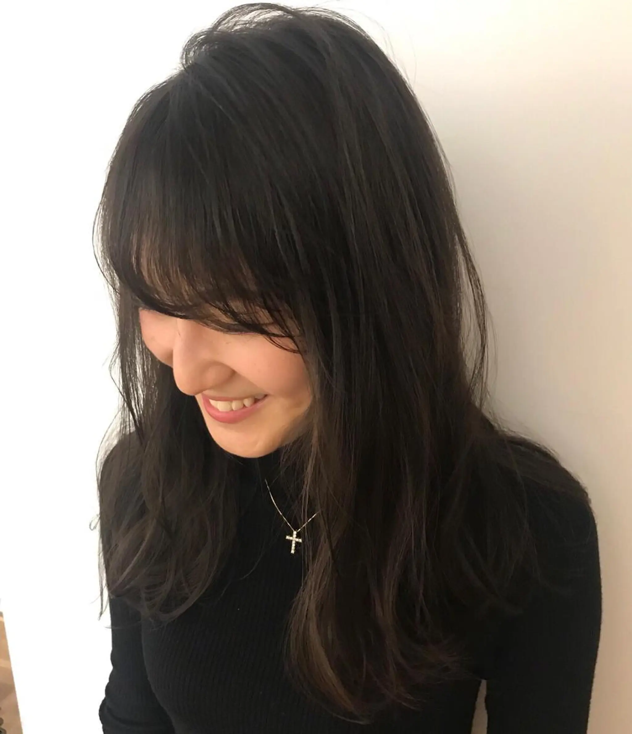 セミロング カラー パーマ ヘアアレンジ ダークグレー ダークグレージュ グレージュ イルミナカラー カット ヘアカラー トリートメント ヘアセット ✨ハイクオリティ✨ 山本香也のヘアスタイル