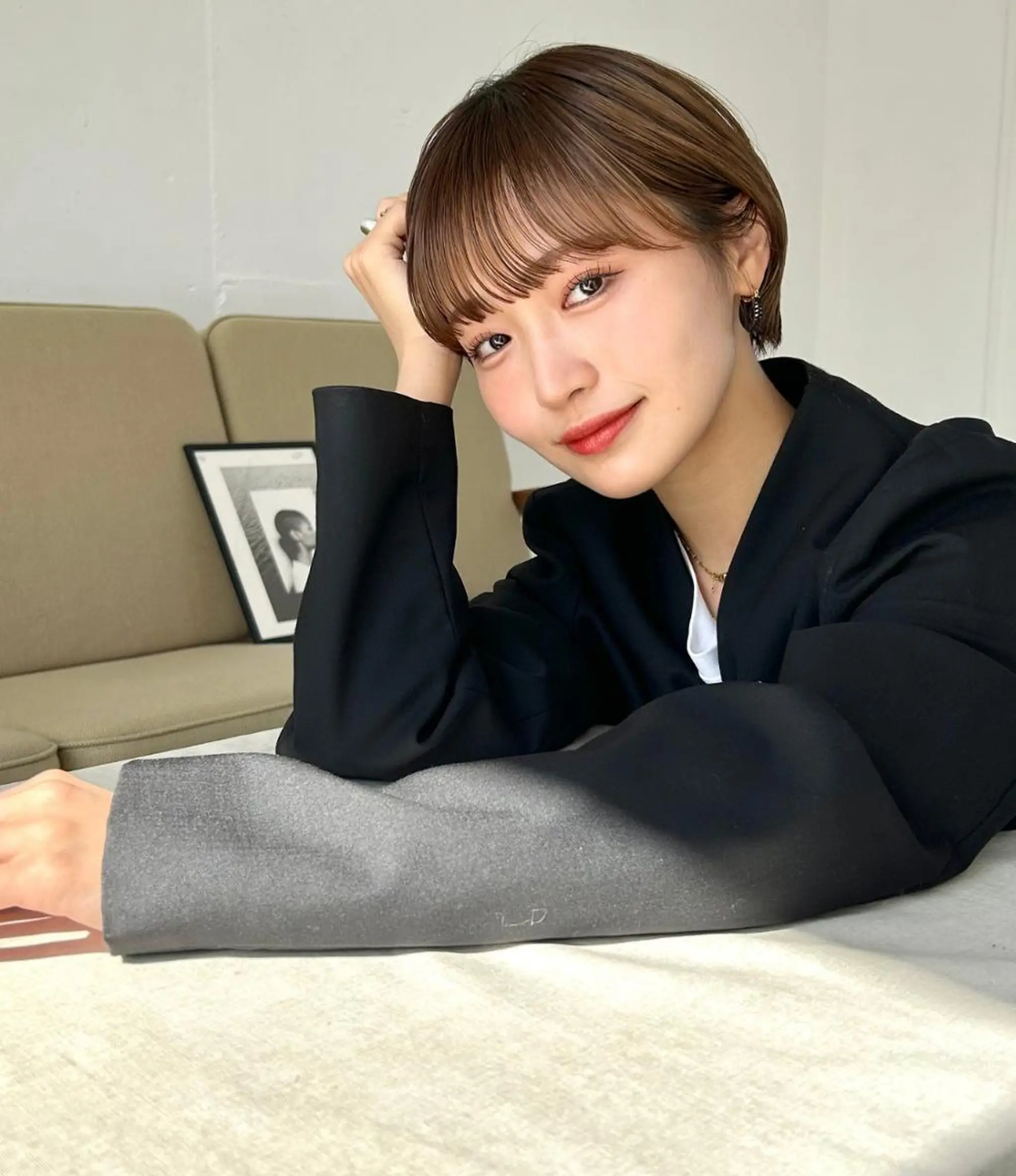 ショート 河原 亮のヘアスタイル