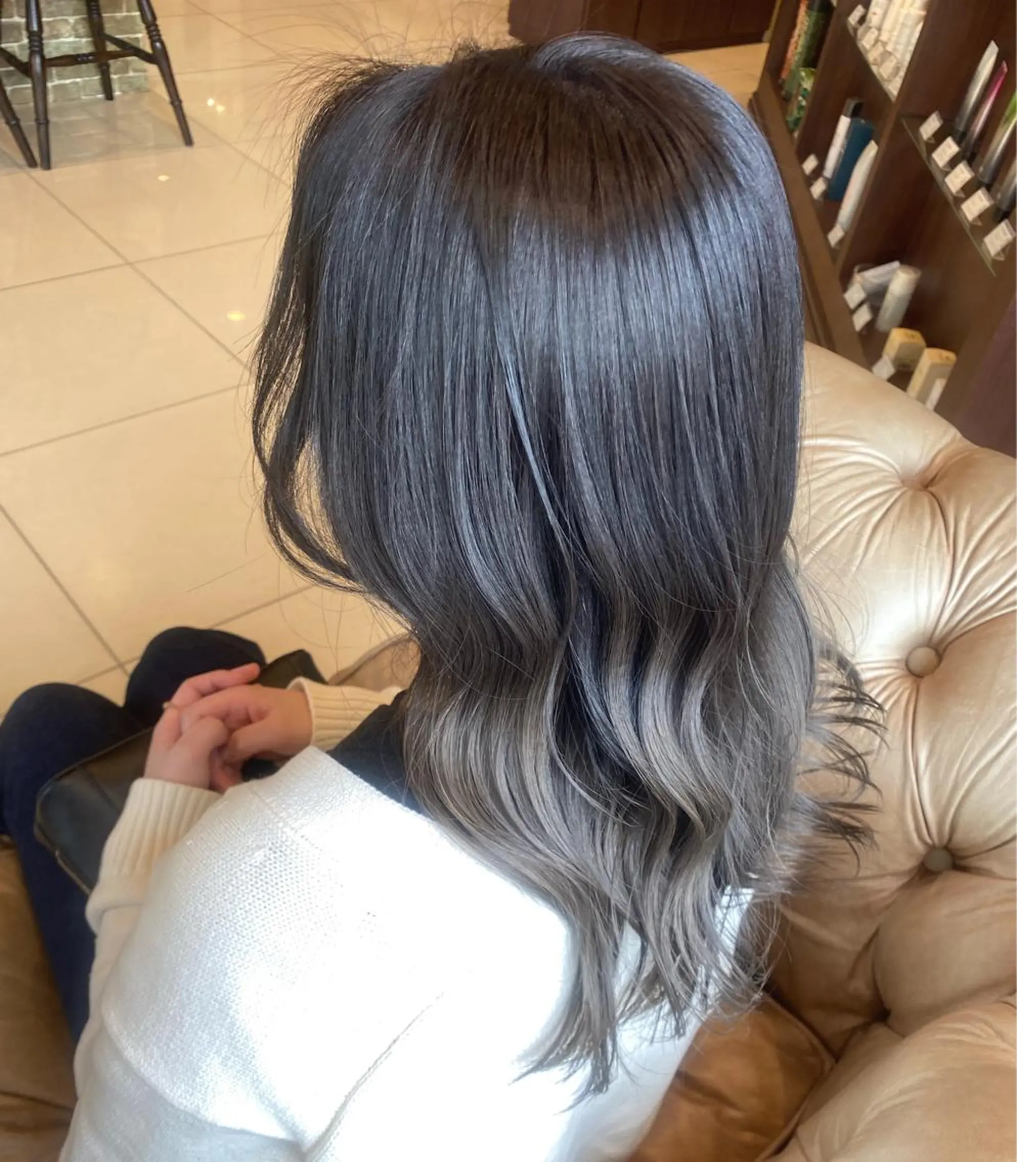 セミロング カラー 🍭🐰春木 佳奈子🌟✨のヘアスタイル