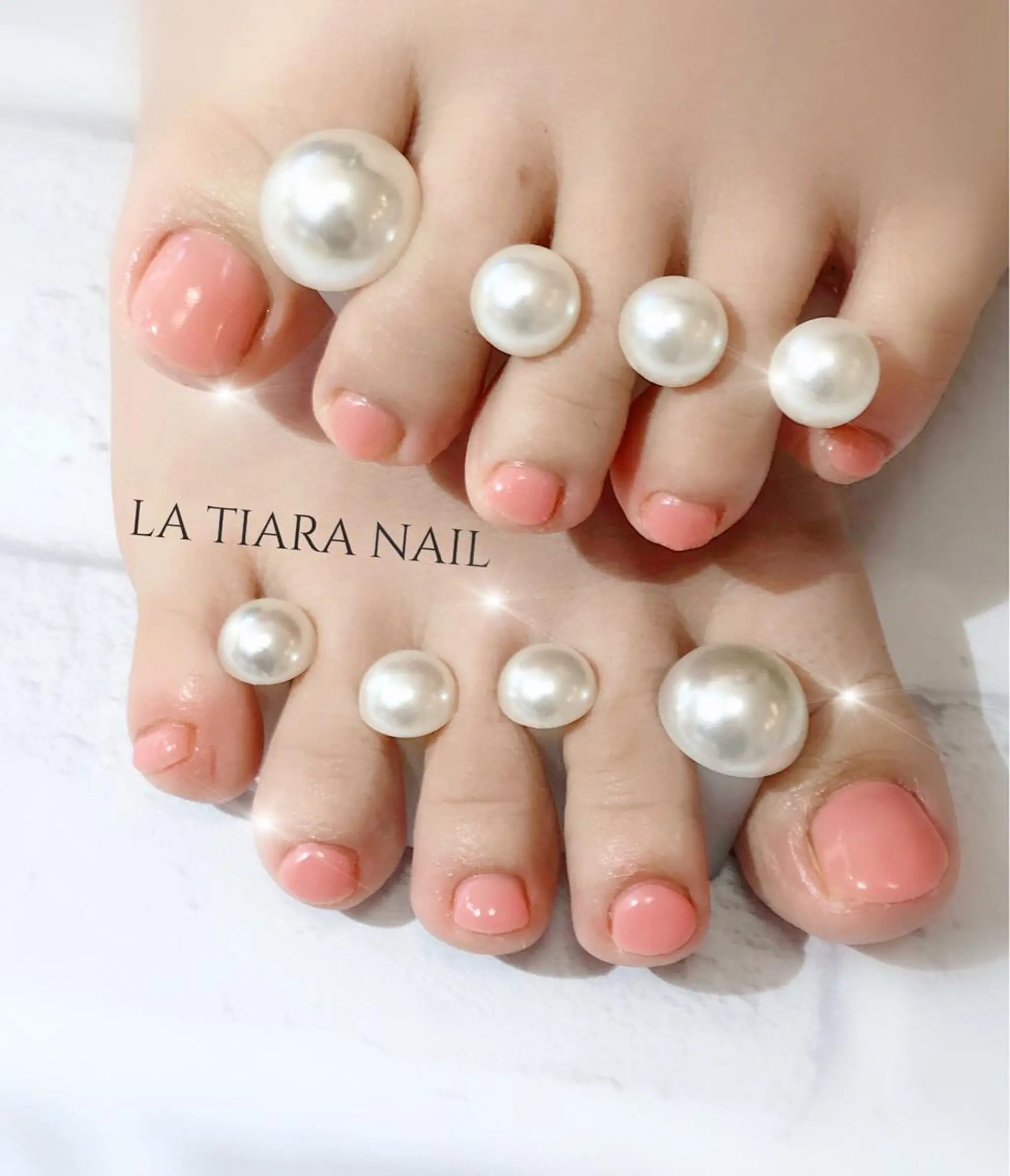 ネイル フットネイル Blue bird  nailのネイルデザイン