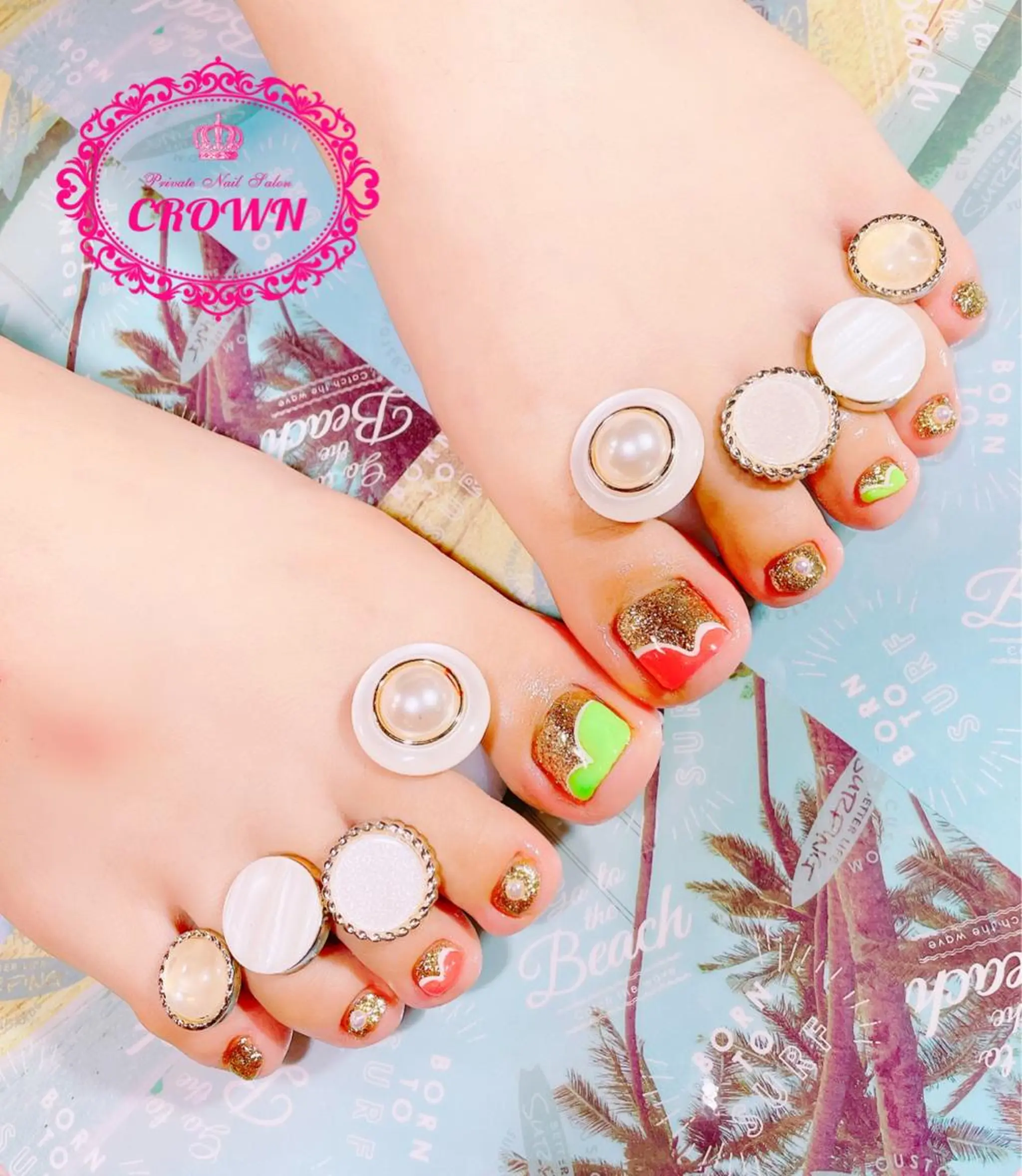 ネイル CROWN プライベートサロンのネイルデザイン