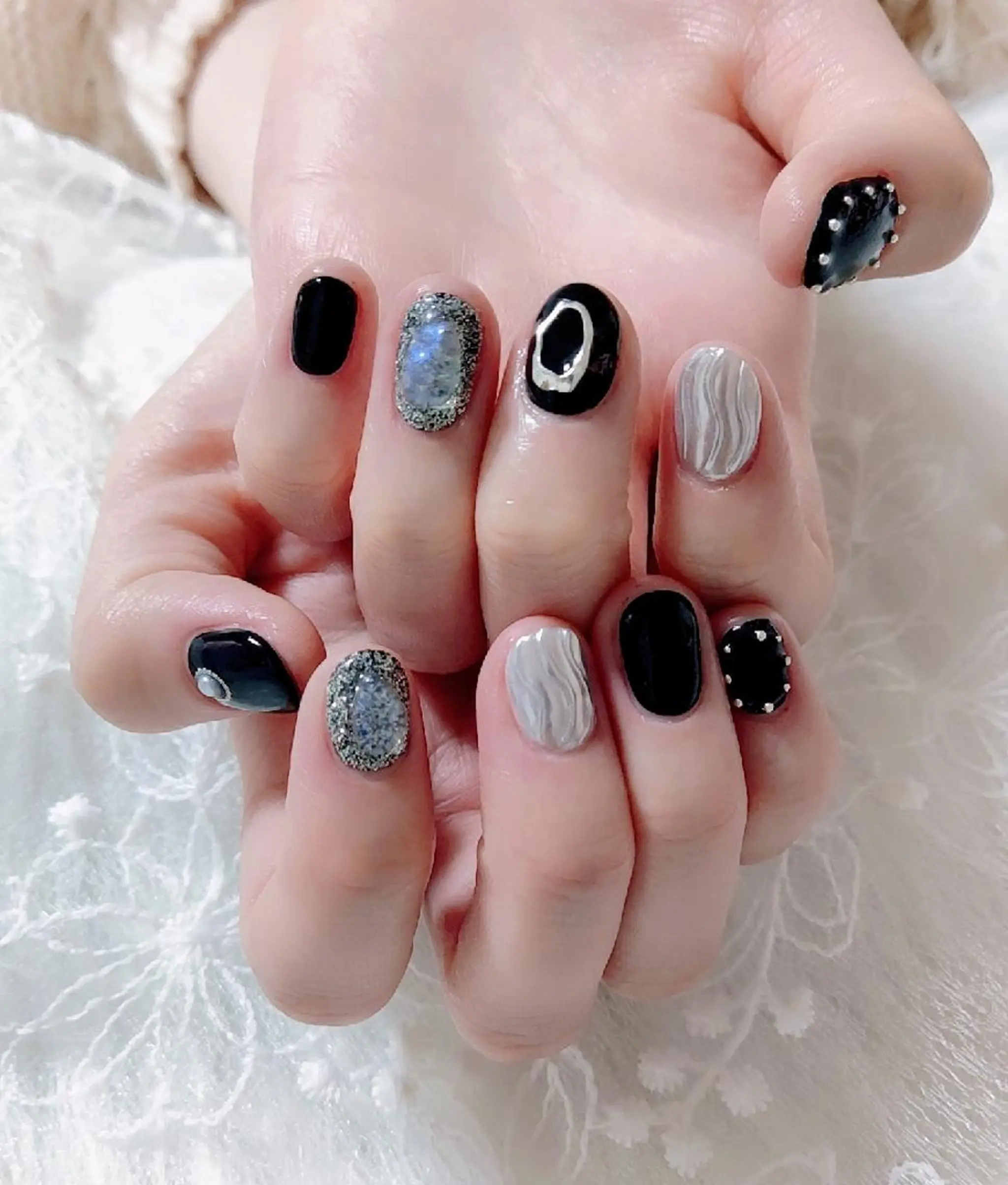 ネイル ハンドネイル 横浜市中区曙町 E·U·Bネイルのネイルデザイン