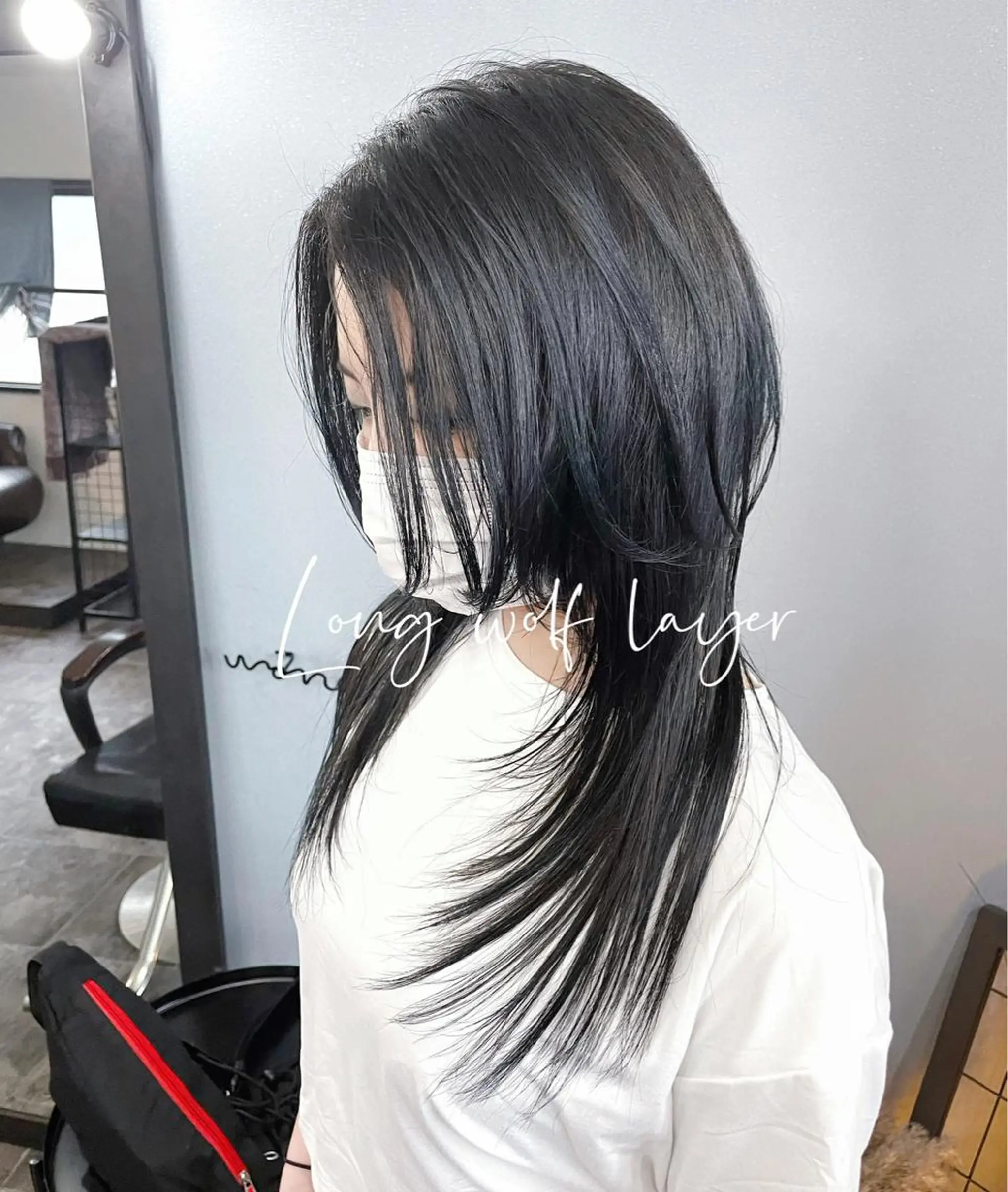 ロング レイヤーカット ウルフカット カット 【 DIPTH 】 代表コウキ🥇のヘアスタイル