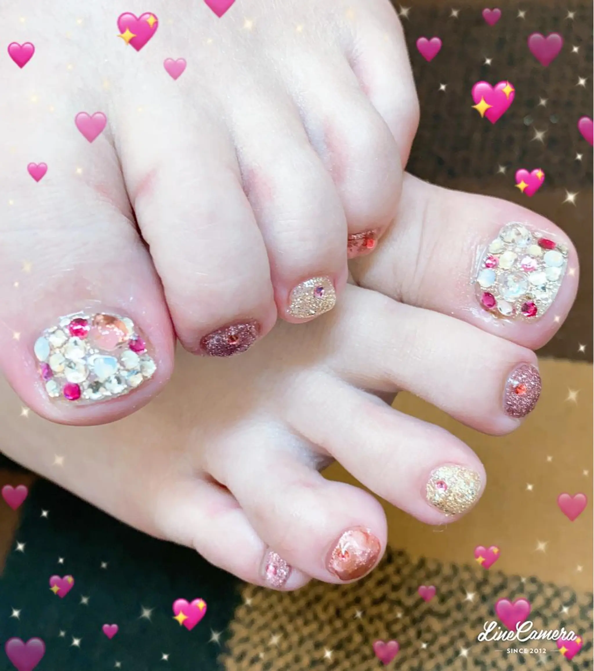 ネイル 田口 美奈のヘアスタイル