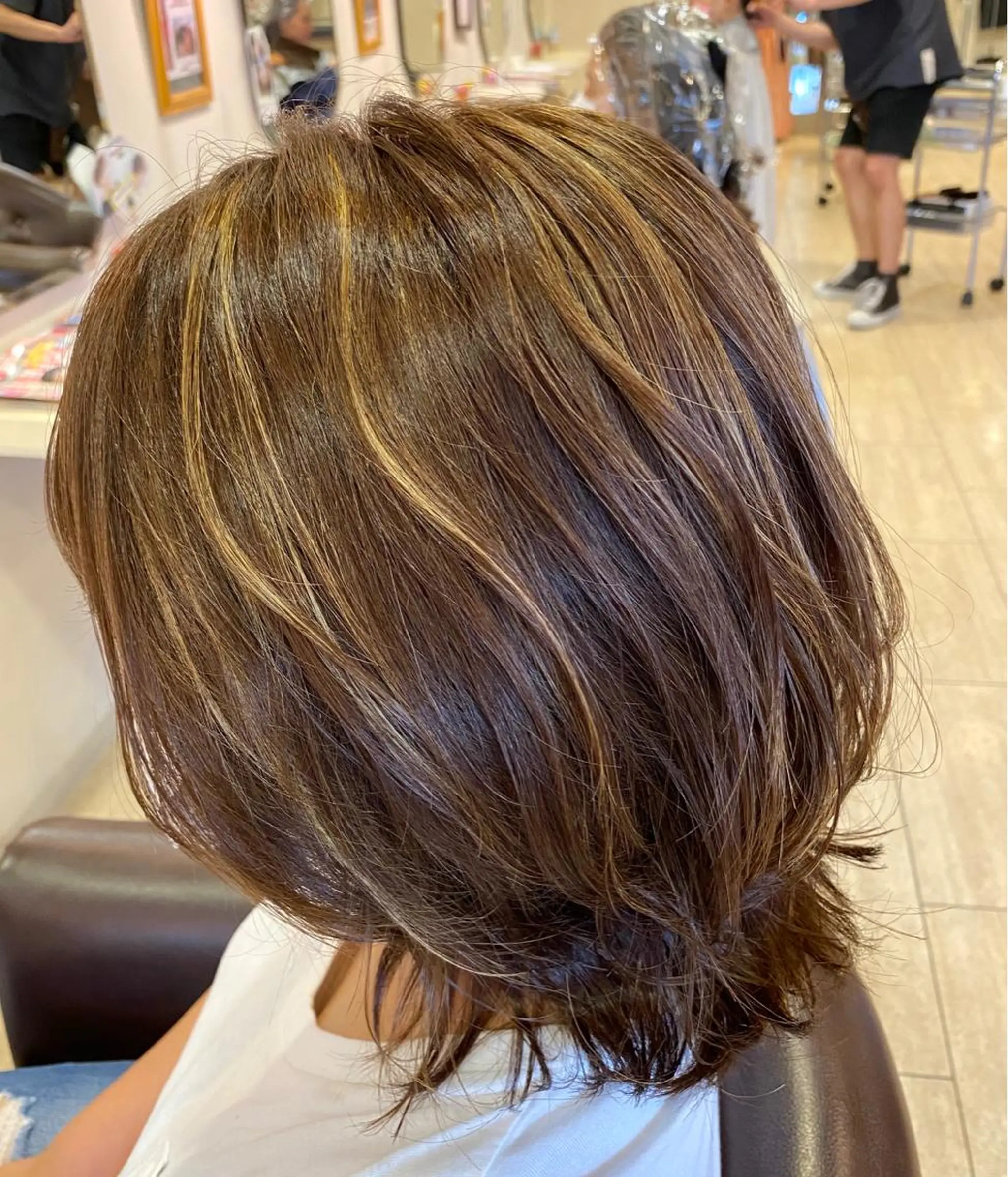 ミディアム カラー アンプヘアー  西京極店所属・unpeuhair/ 宮岡　光希のその他イメージ