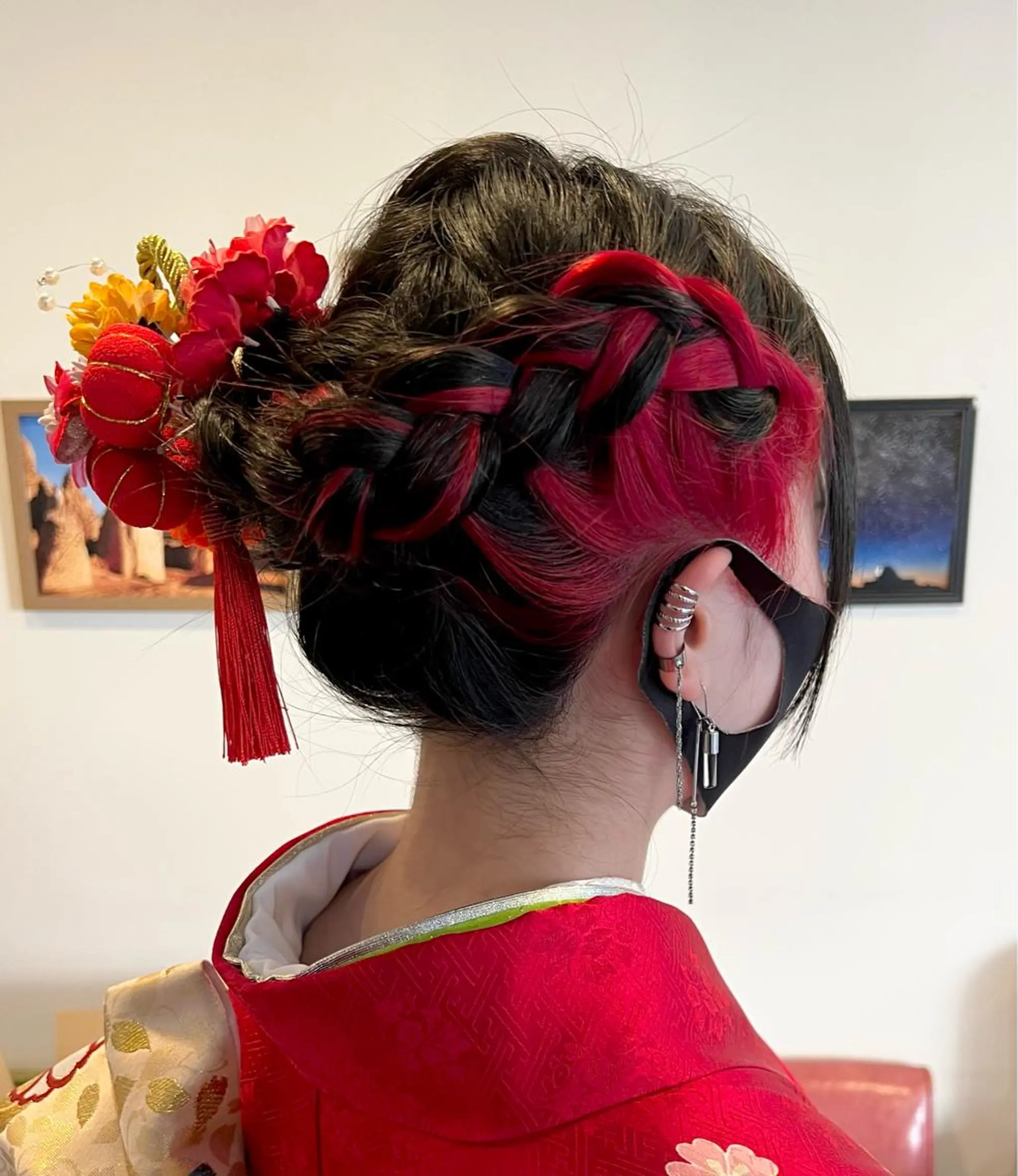 セミロング 小澤 奈津美のヘアスタイル