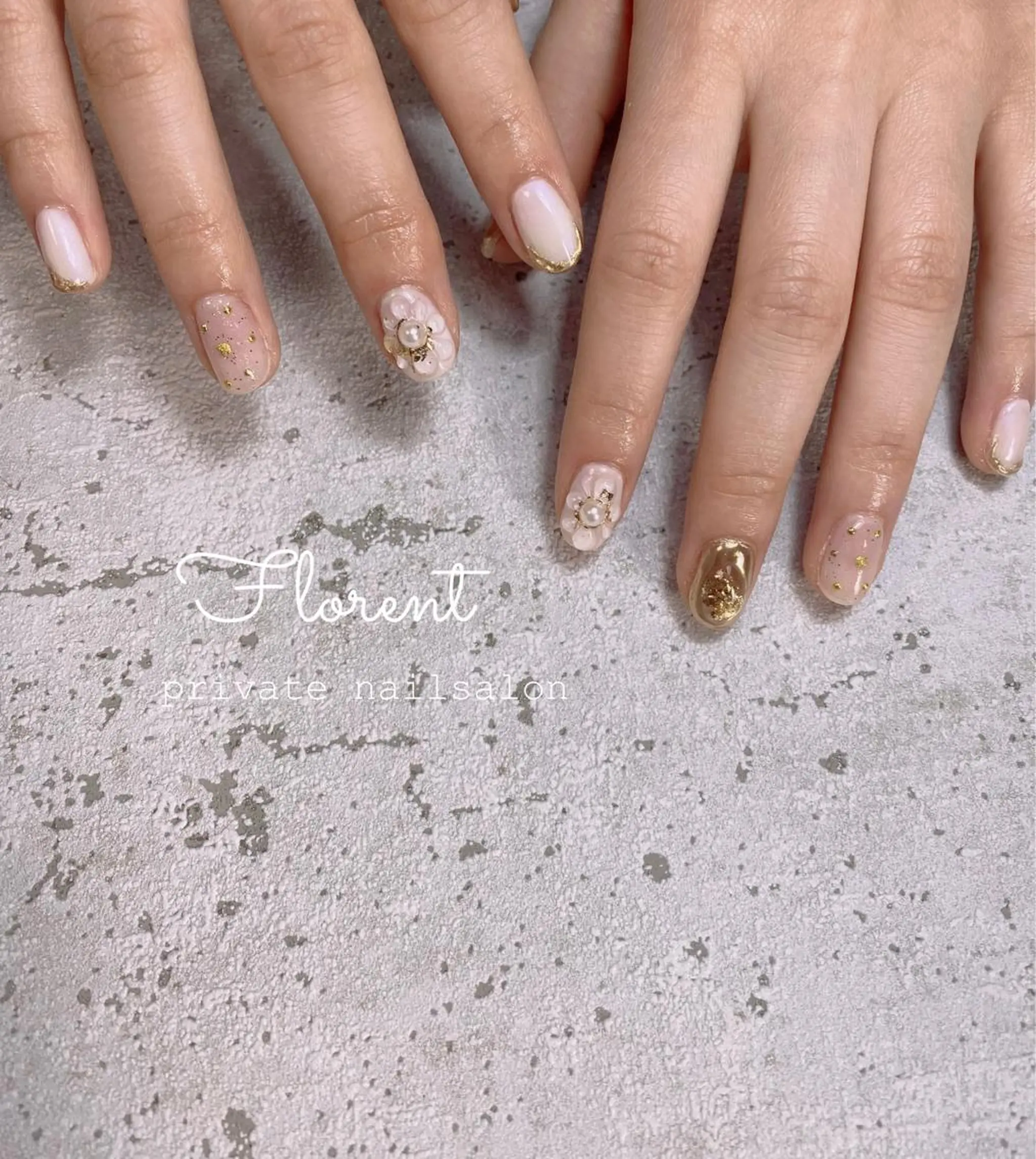 ネイル ハンドネイル florent nailのネイルデザイン