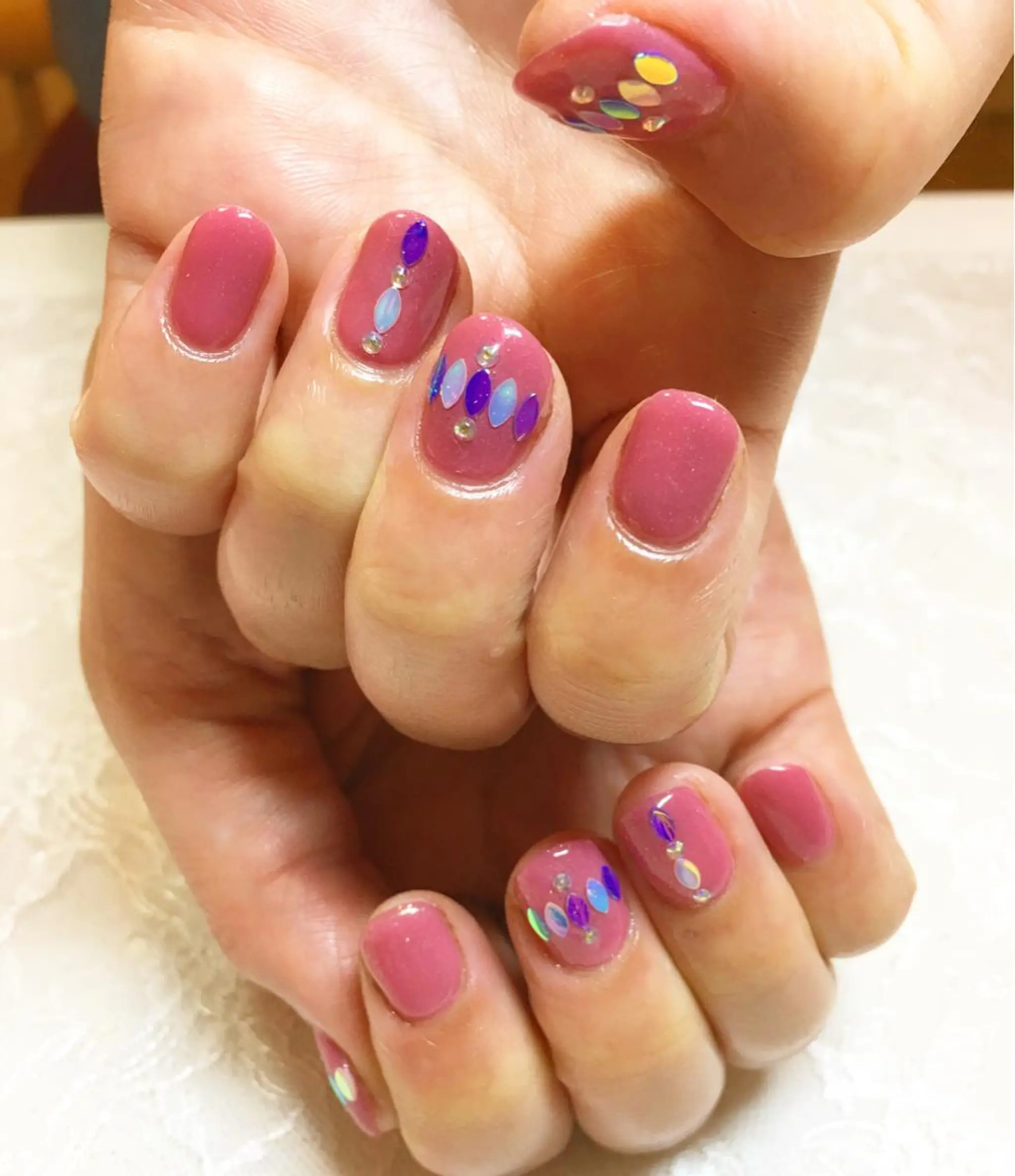 ネイル ホログラムネイル MISAKO nailのネイルデザイン