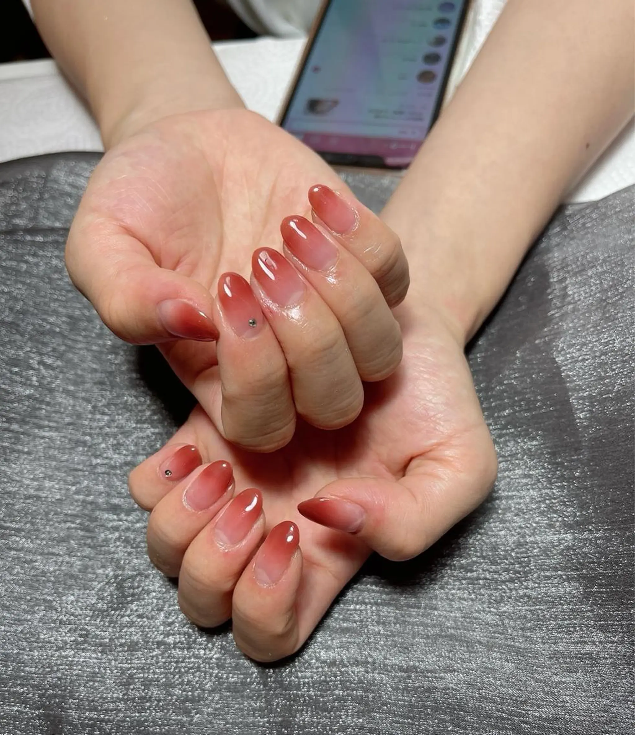 ネイル ハンドネイル July  Nail  Salon所属・July Nail練習モデルのネイルデザイン