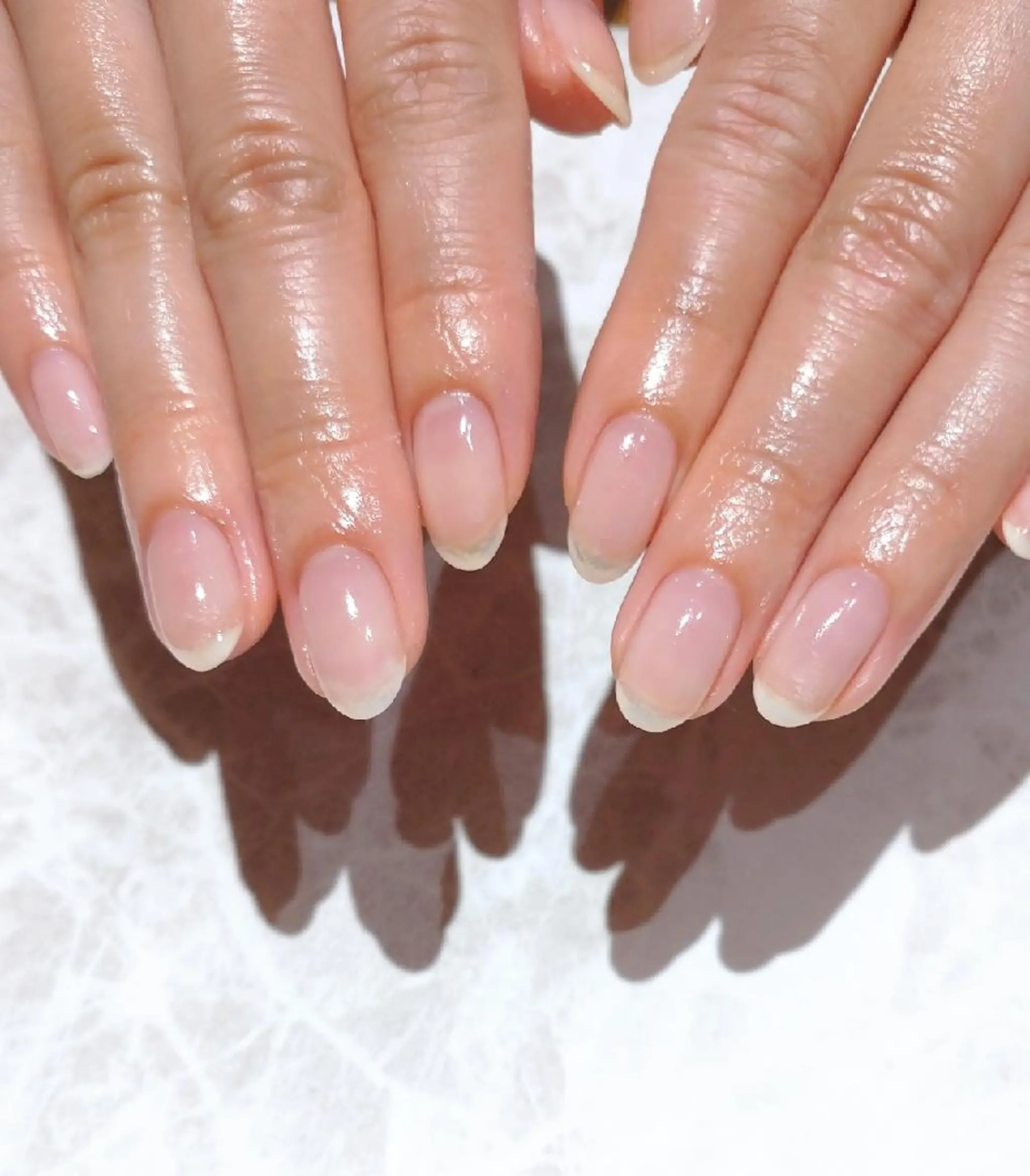 ネイル クリアネイル ハンドネイル 會田 瑠衣のネイルデザイン