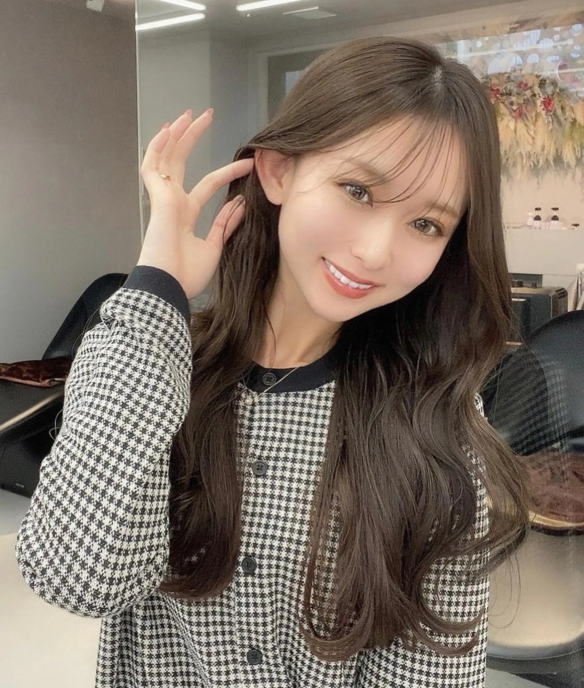 カラー ヘアカラー 韓国ヘア/レイヤー Londエレンのヘアスタイル