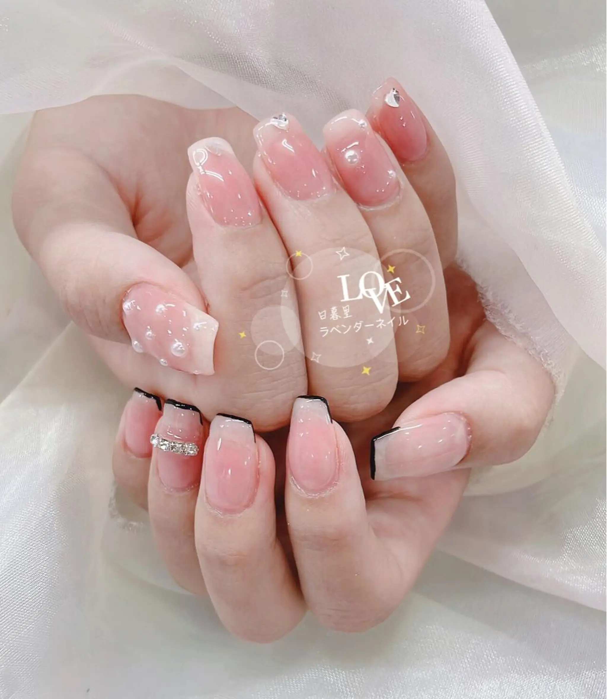 ネイル ラベンダー💖日暮里 ルル💖ネイルのネイルデザイン