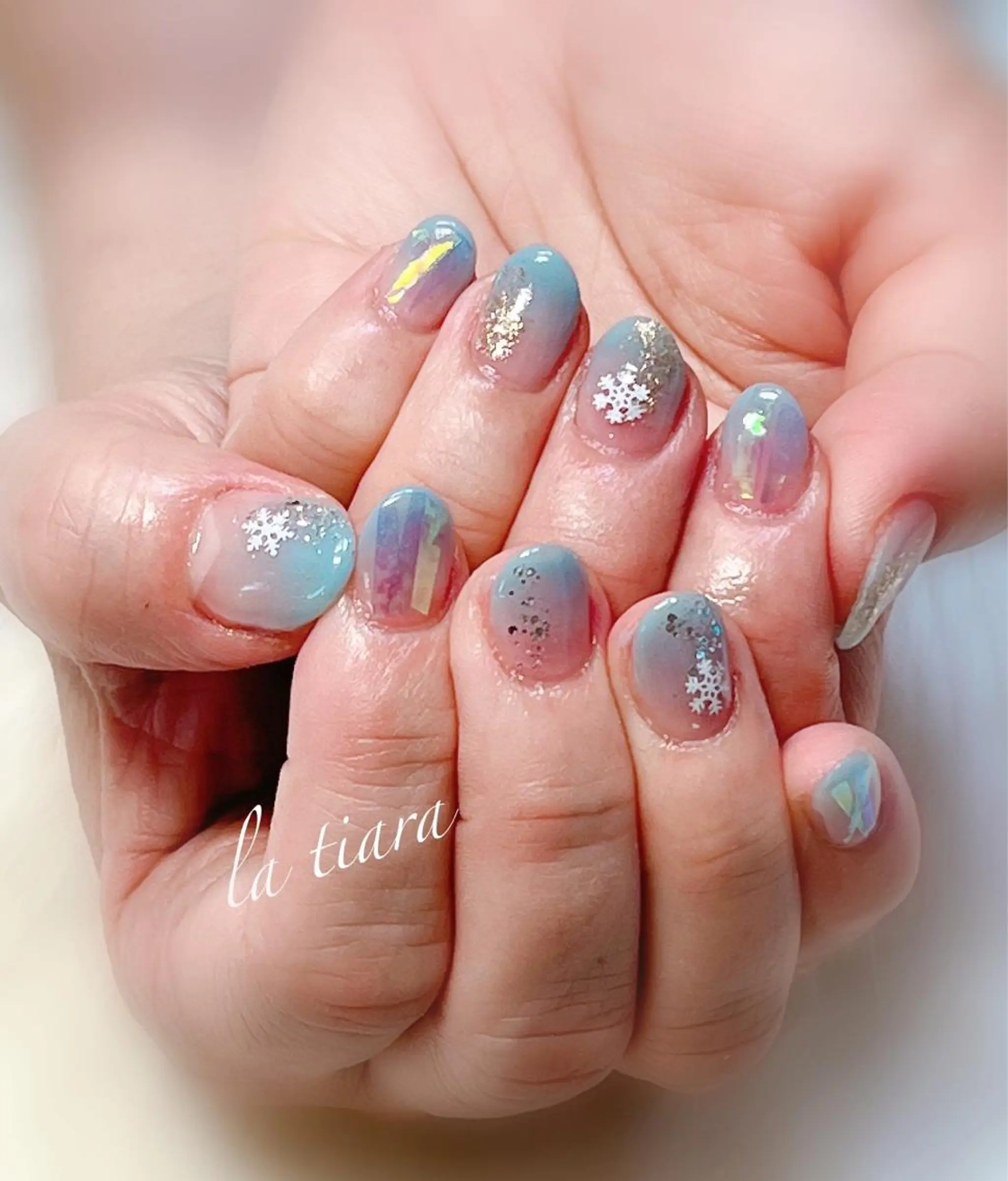 ネイル ハンドネイル Blue bird  nailのネイルデザイン