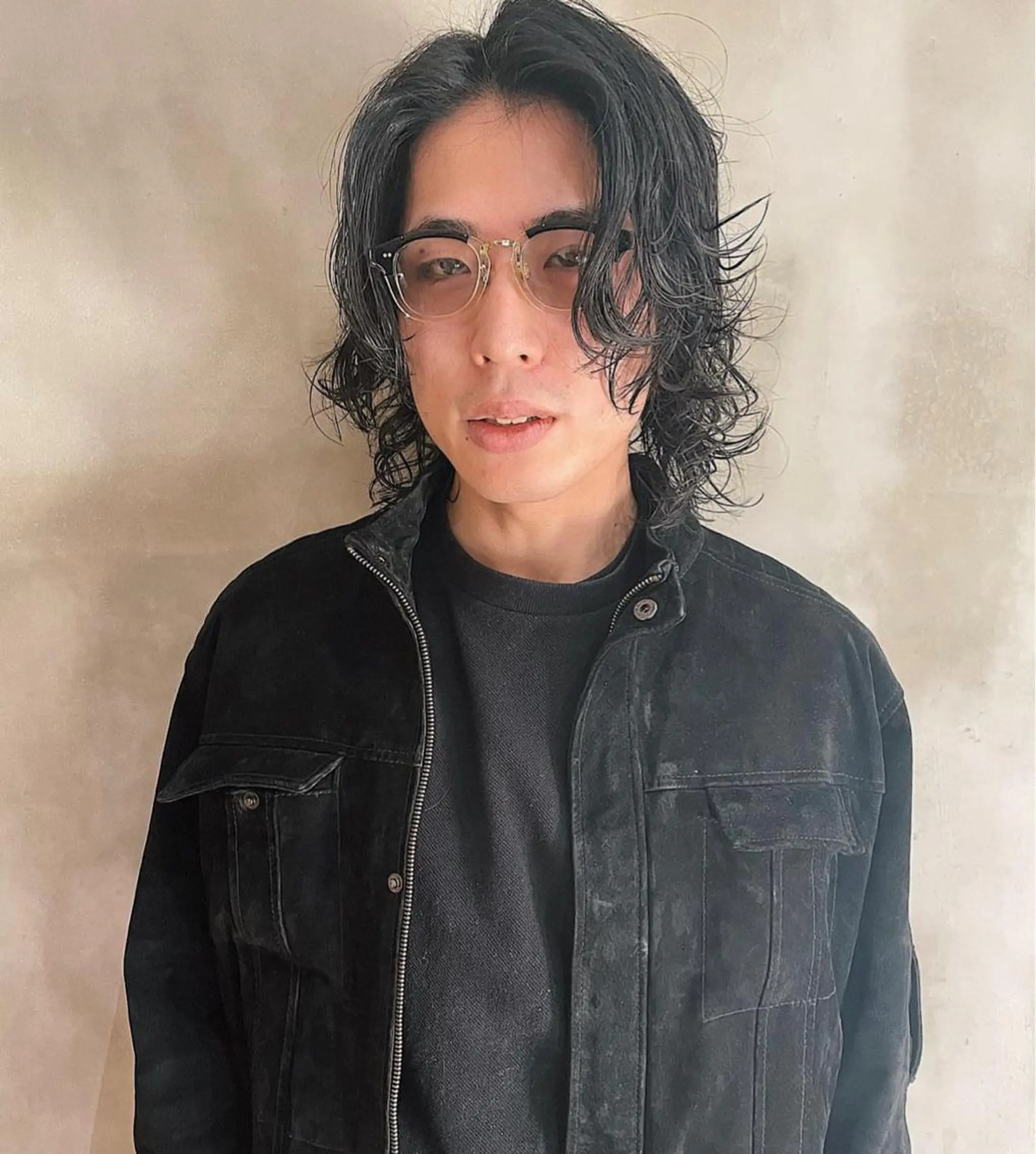 セミロング メンズ 渋谷/原宿/メンズ/ コヤマトモヤのヘアスタイル