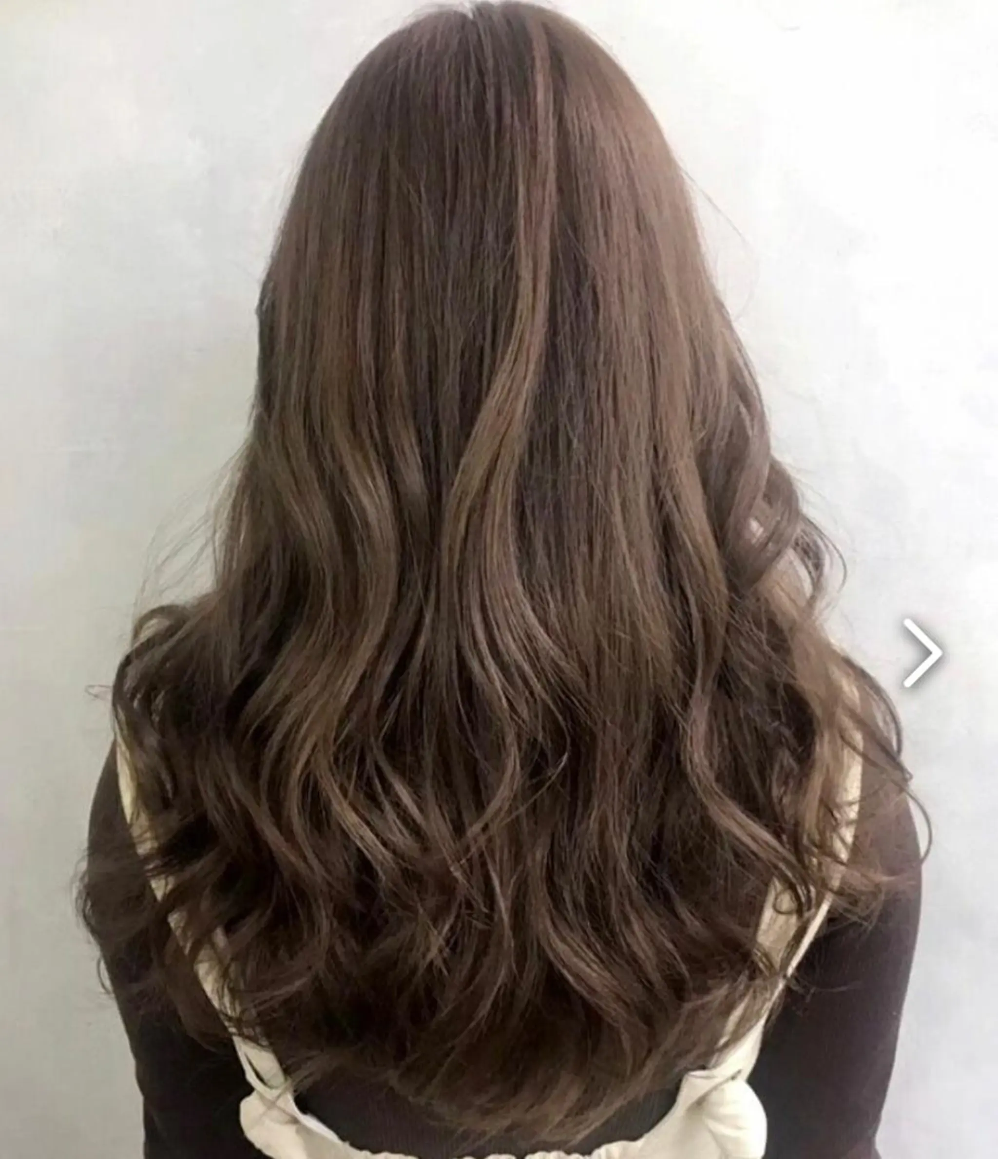 ロング カット パーマ トリートメント 柴山 美芽のヘアスタイル