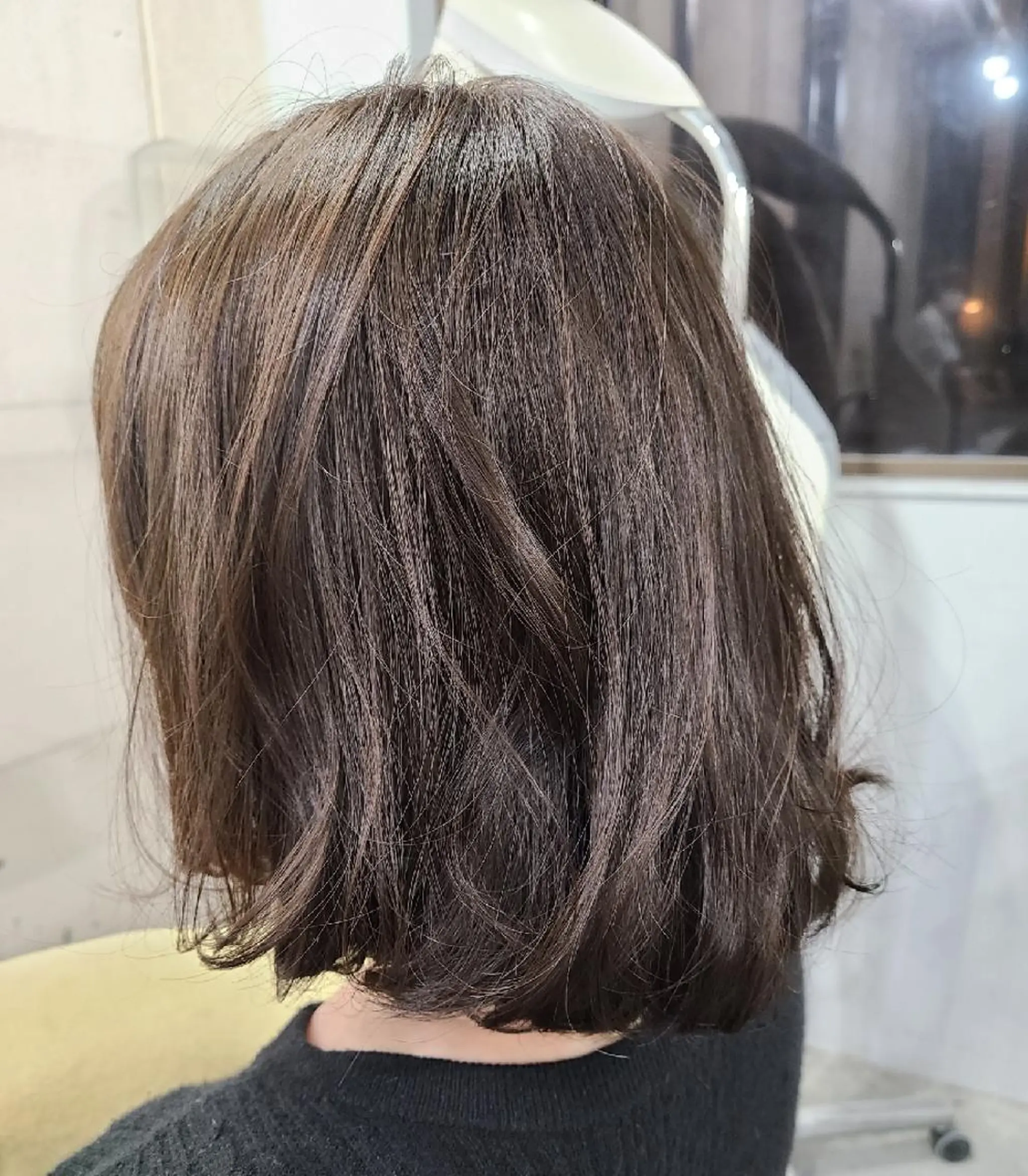 ミディアム カラー ヘアアレンジ アッシュ 透明感カラー ダークアッシュ カット ヘアカラー トリートメント terra✂️川嶋 大輔のヘアスタイル