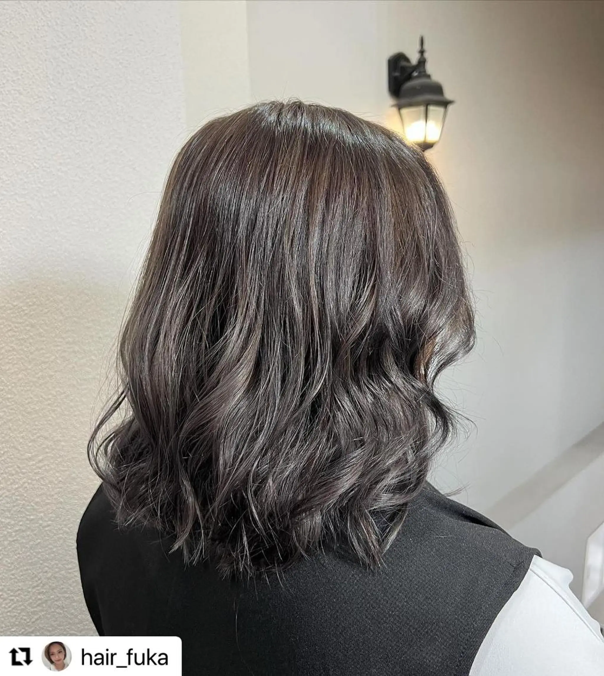 ミディアム カラー メンズ グレージュ 🩷Eny terrace🩷のヘアスタイル