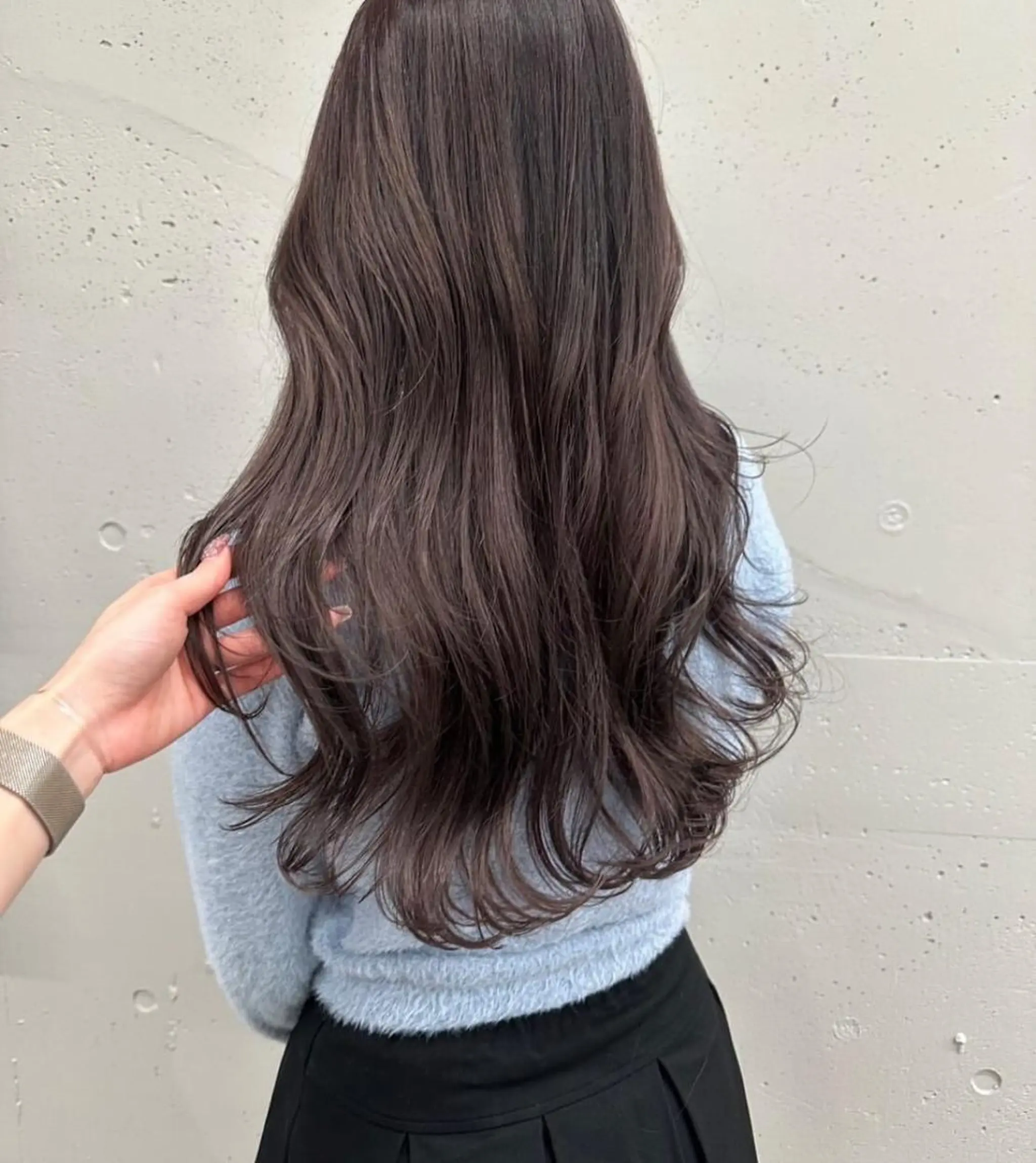 カラー 透明感カラー グレージュ ラベンダーカラー ラベンダーグレージュ ラベンダーグレー ヘアカラー ハイトーン😺艶 ✨ブリーチ✨透明感のヘアスタイル