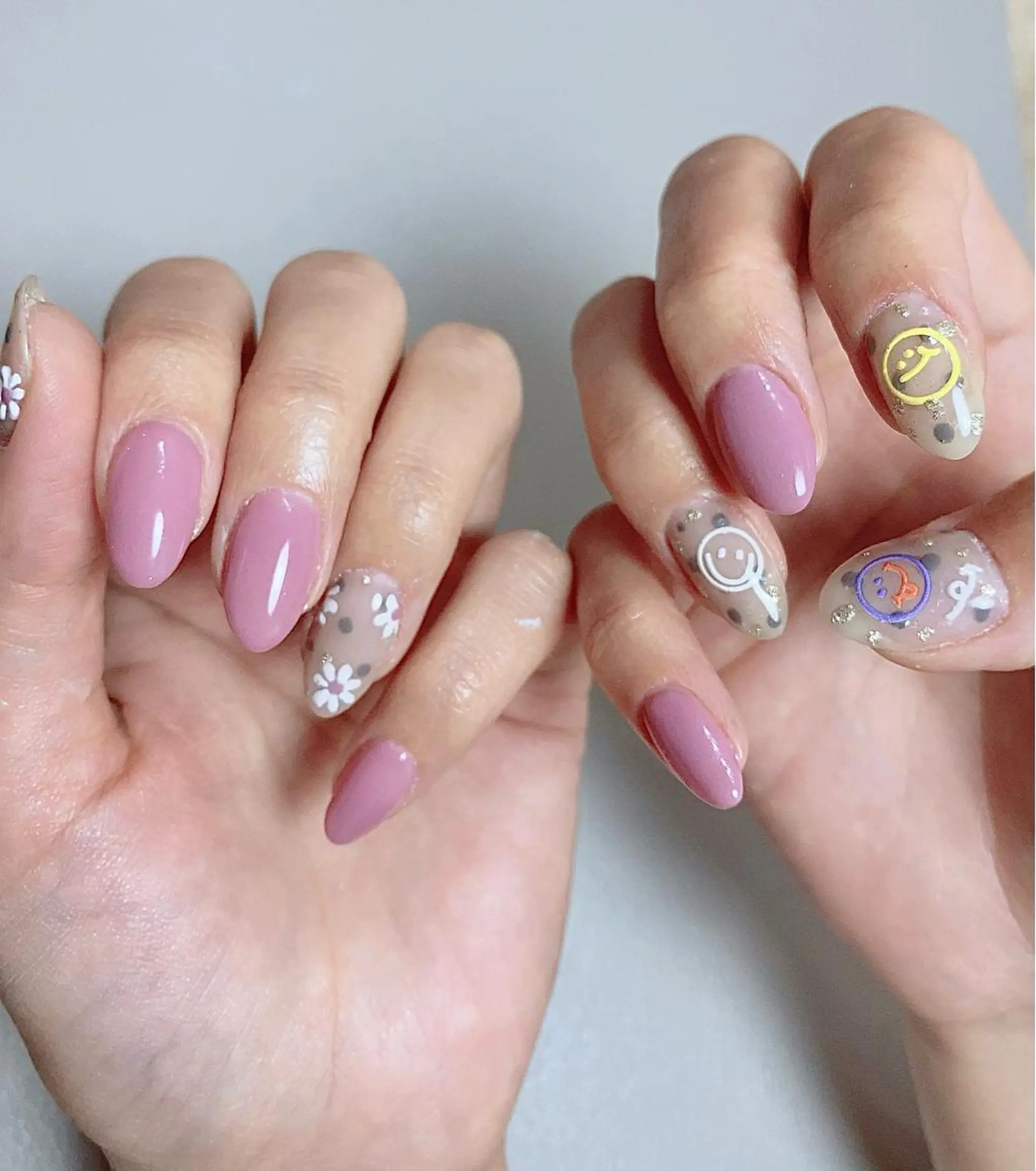 ミディアム cattleya nailのネイルデザイン