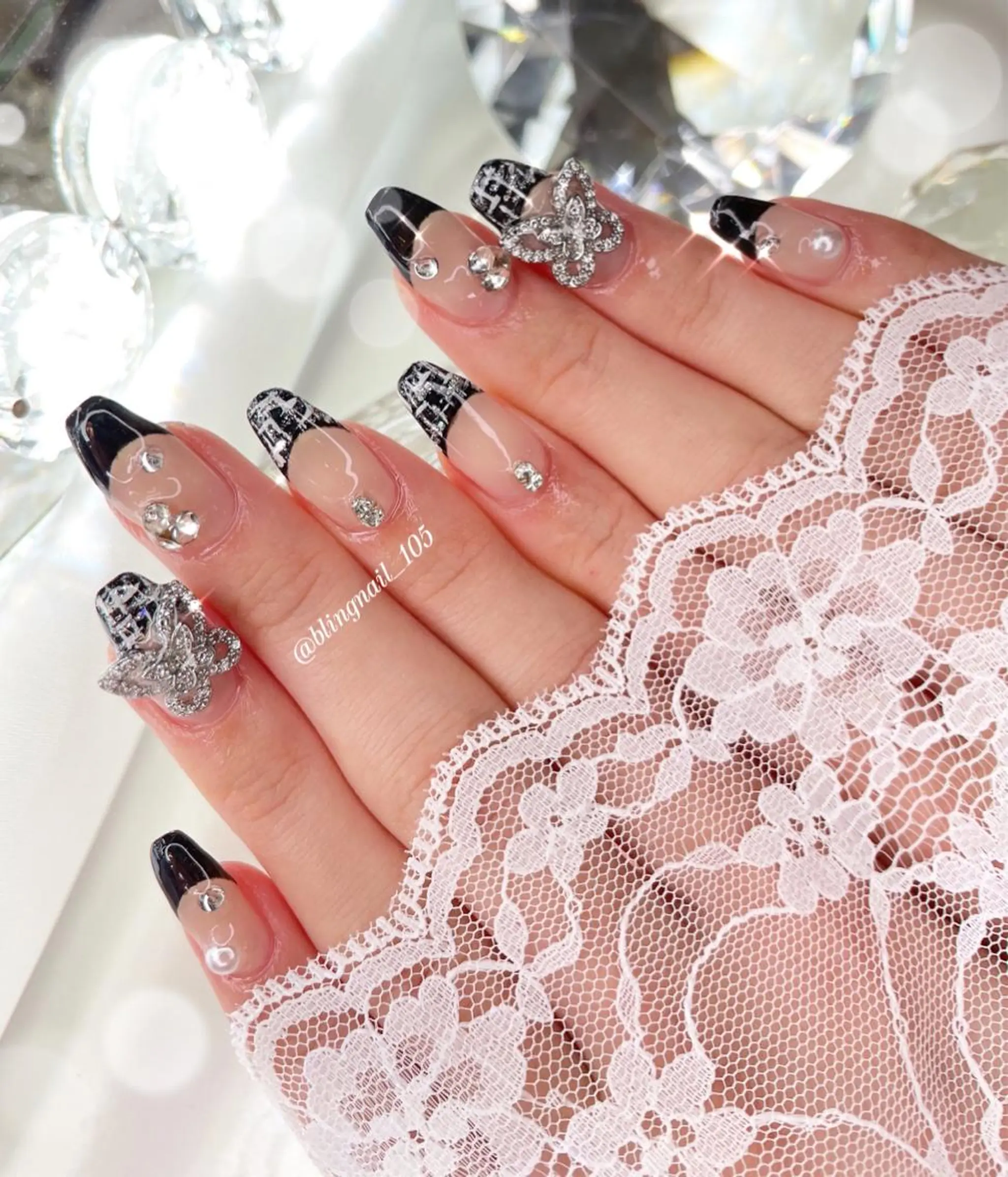 ネイル 23時まで❤︎韓国、 ワンホンネイルのネイルデザイン