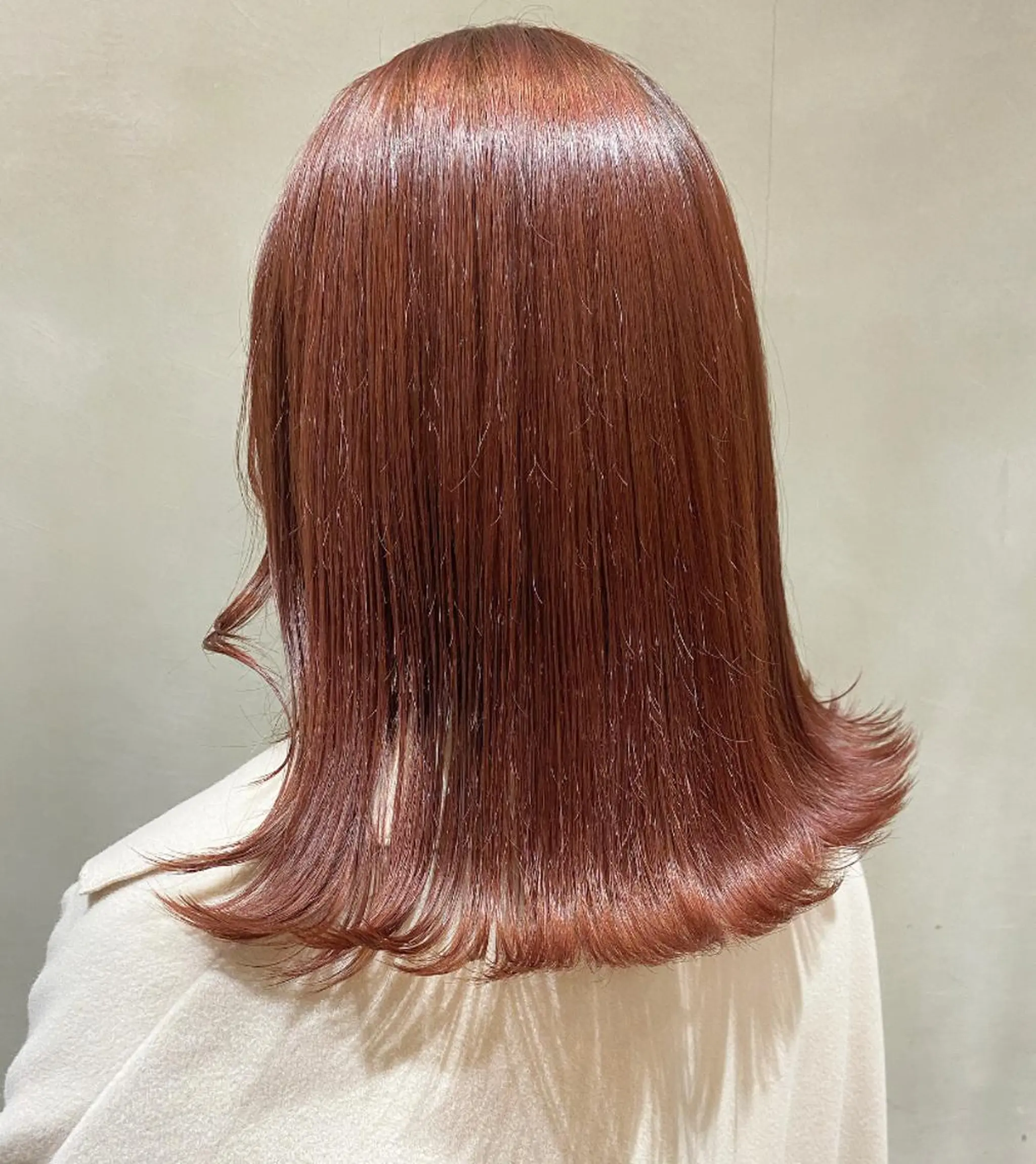 ミディアム カラー 🧡色落ちまで2度綺 麗なカラー🧡ヨシキのヘアスタイル