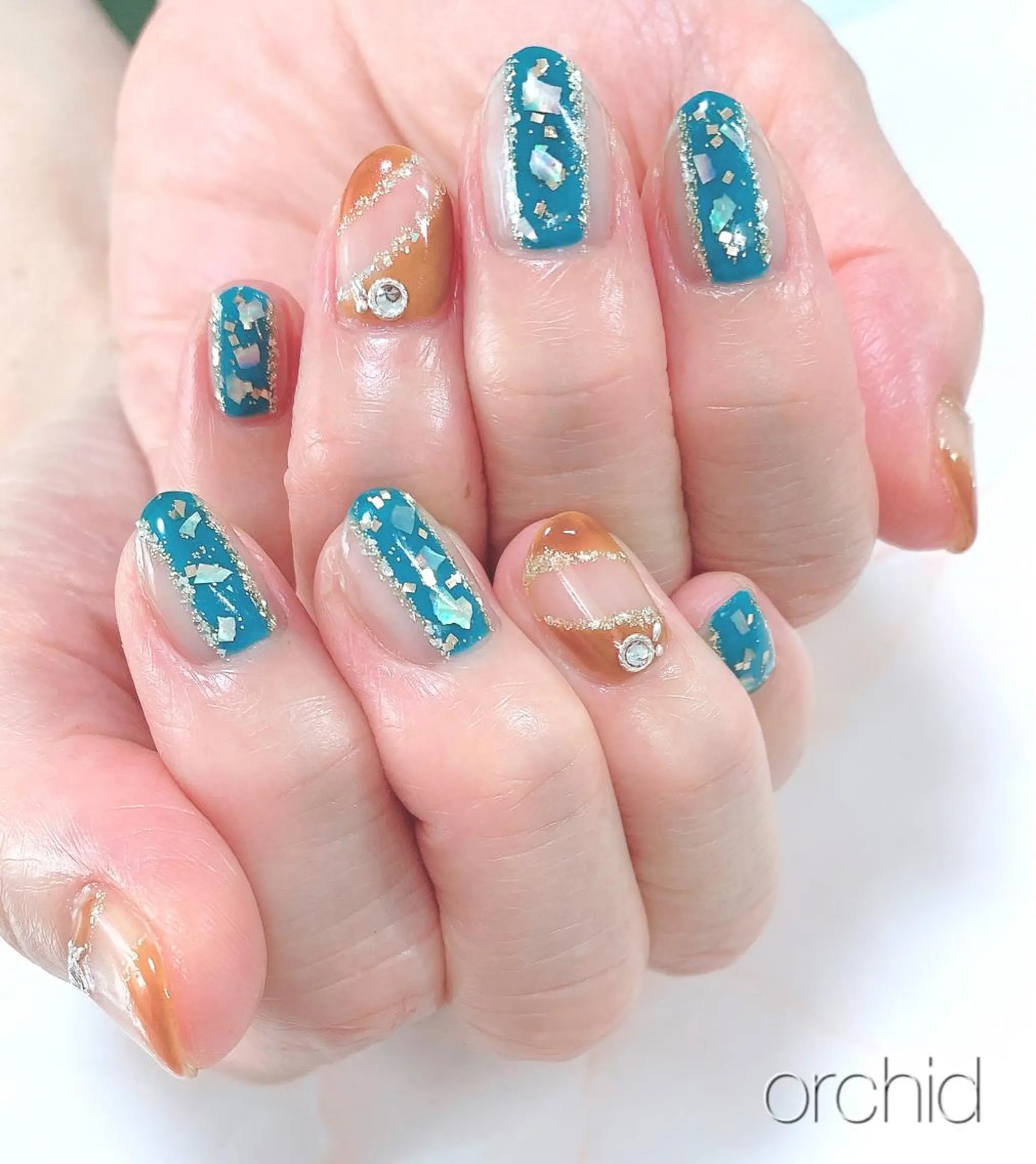 ネイル orchid ♡オーキッドのネイルデザイン