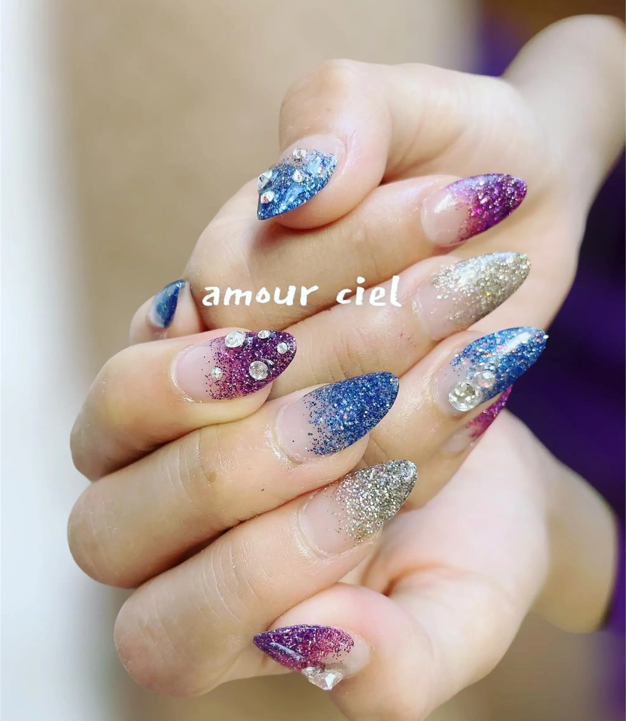 ネイル amour ciel あゆみ…☺︎のネイルデザイン