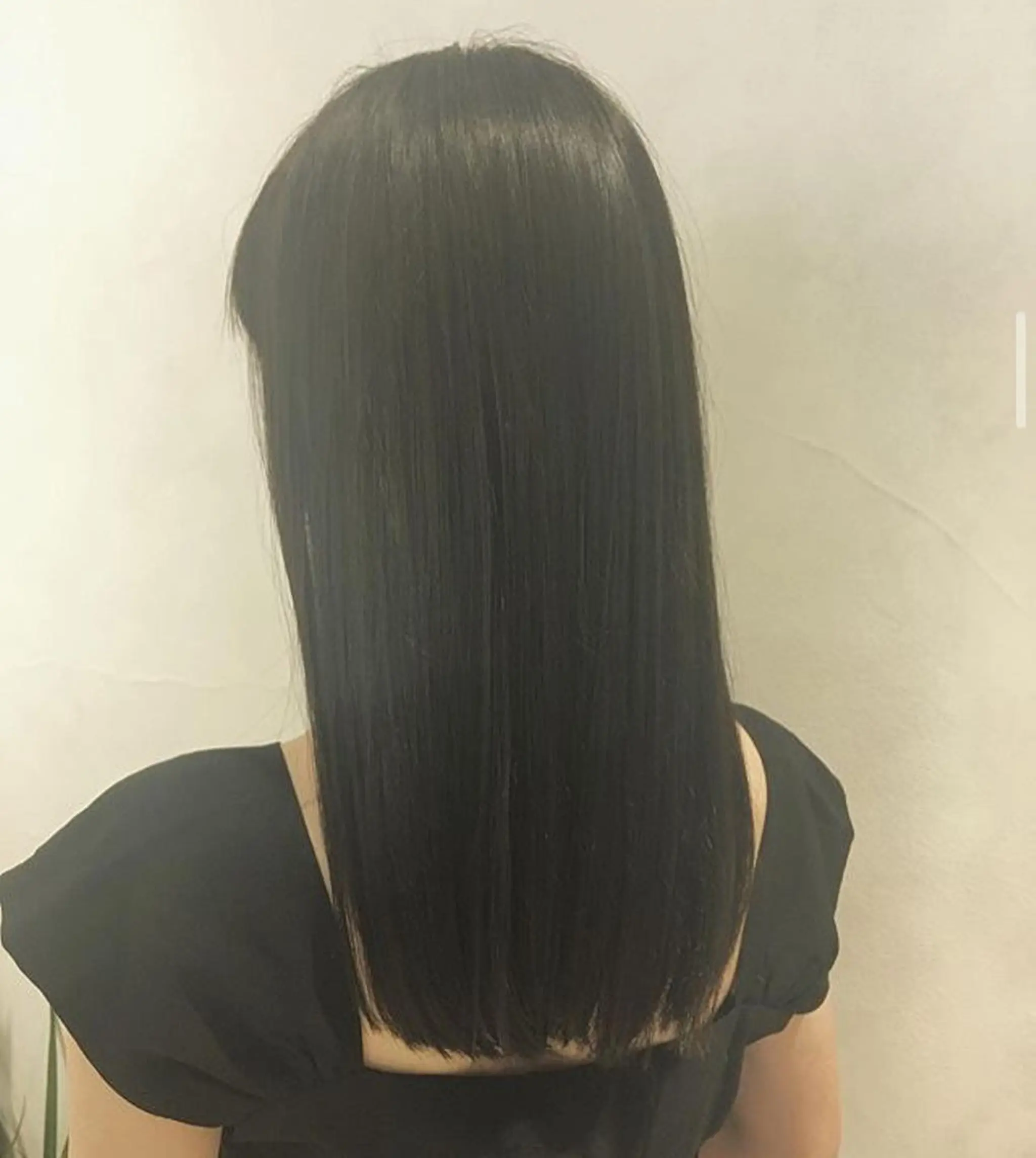 セミロング カラー ヘアアレンジ 黒髪 ラベンダーカラー エグチ アキラのヘアスタイル