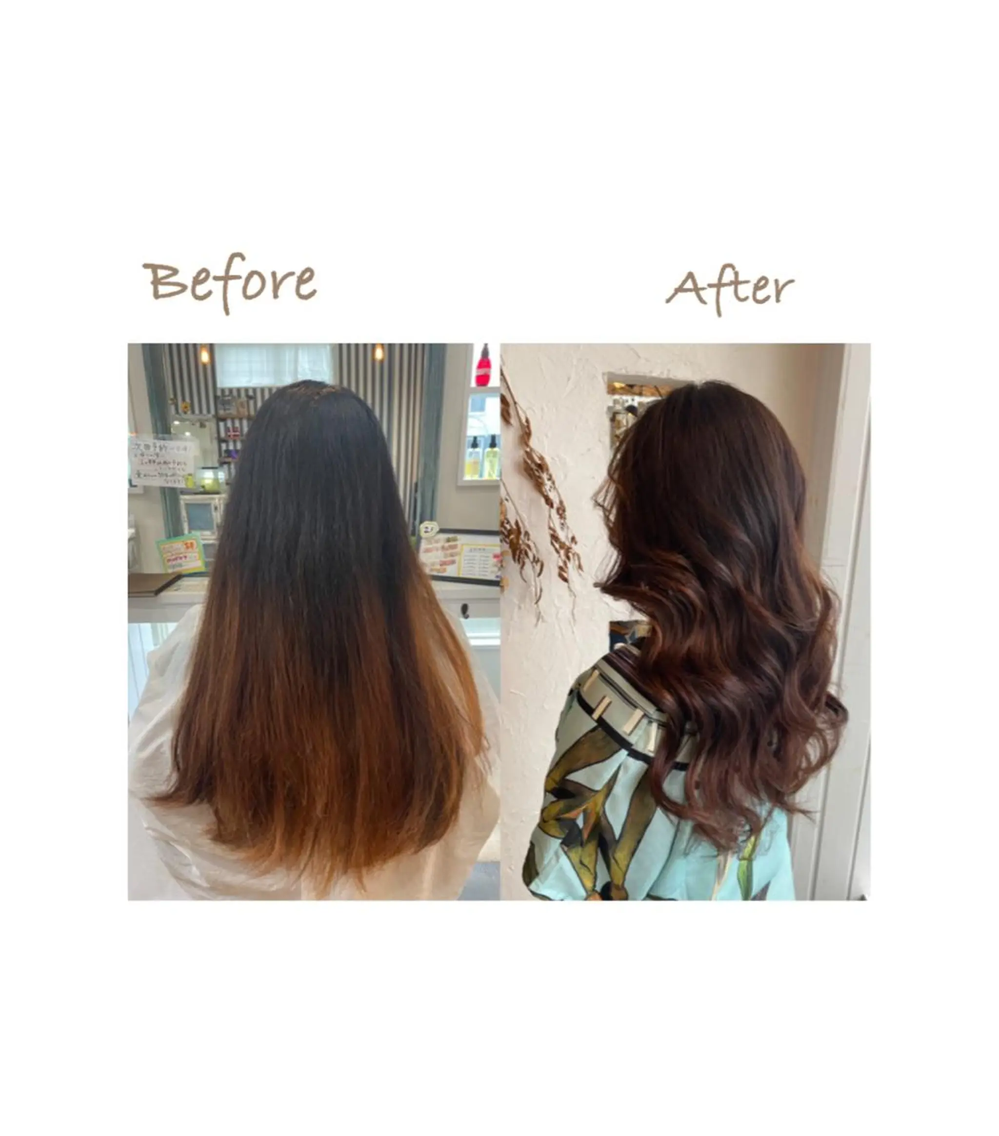 ロング カラー パーマ ヘアアレンジ メンズ 豊橋美容院 ソンリエのヘアスタイル