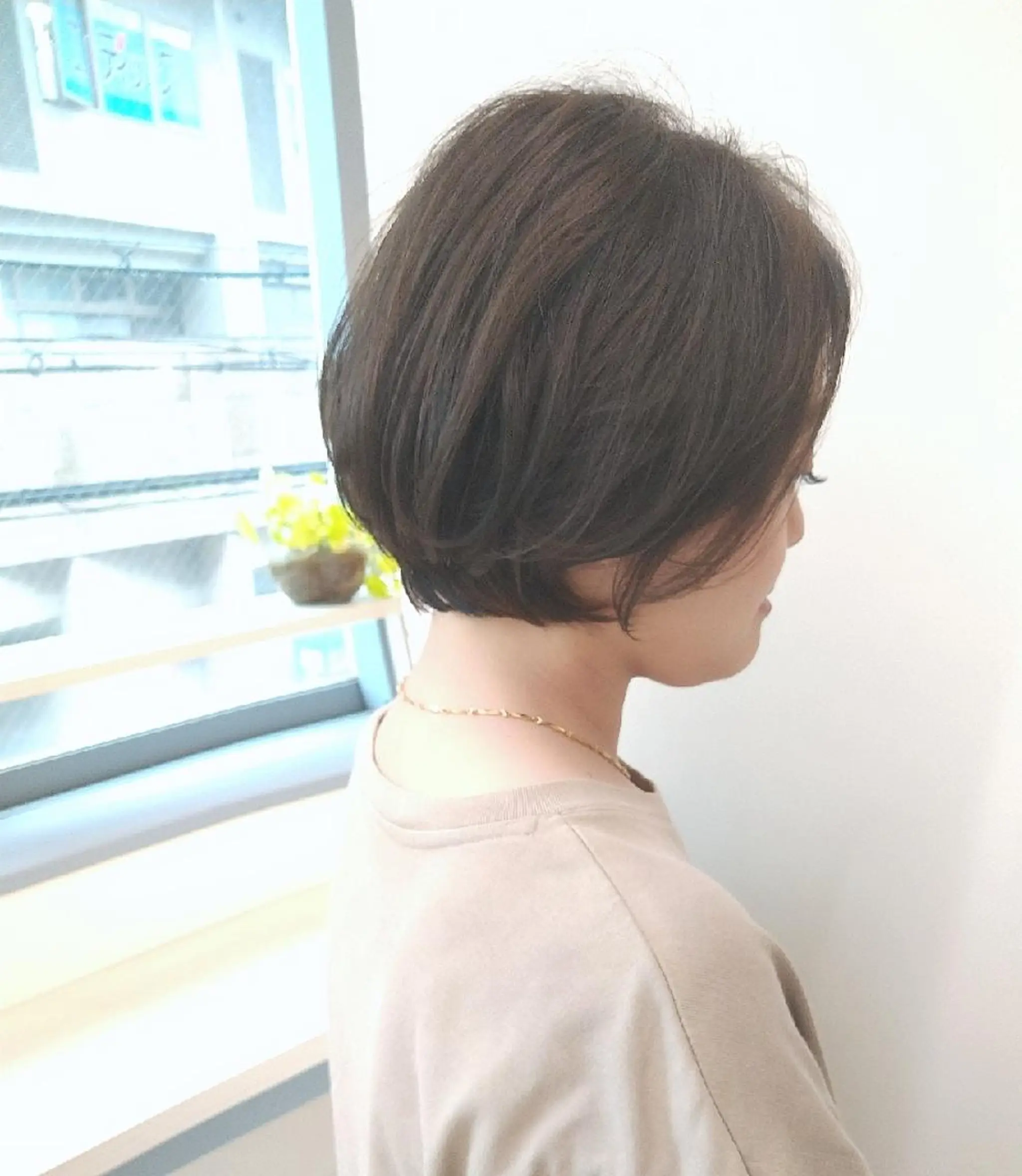 ショート 山田 智加のヘアスタイル