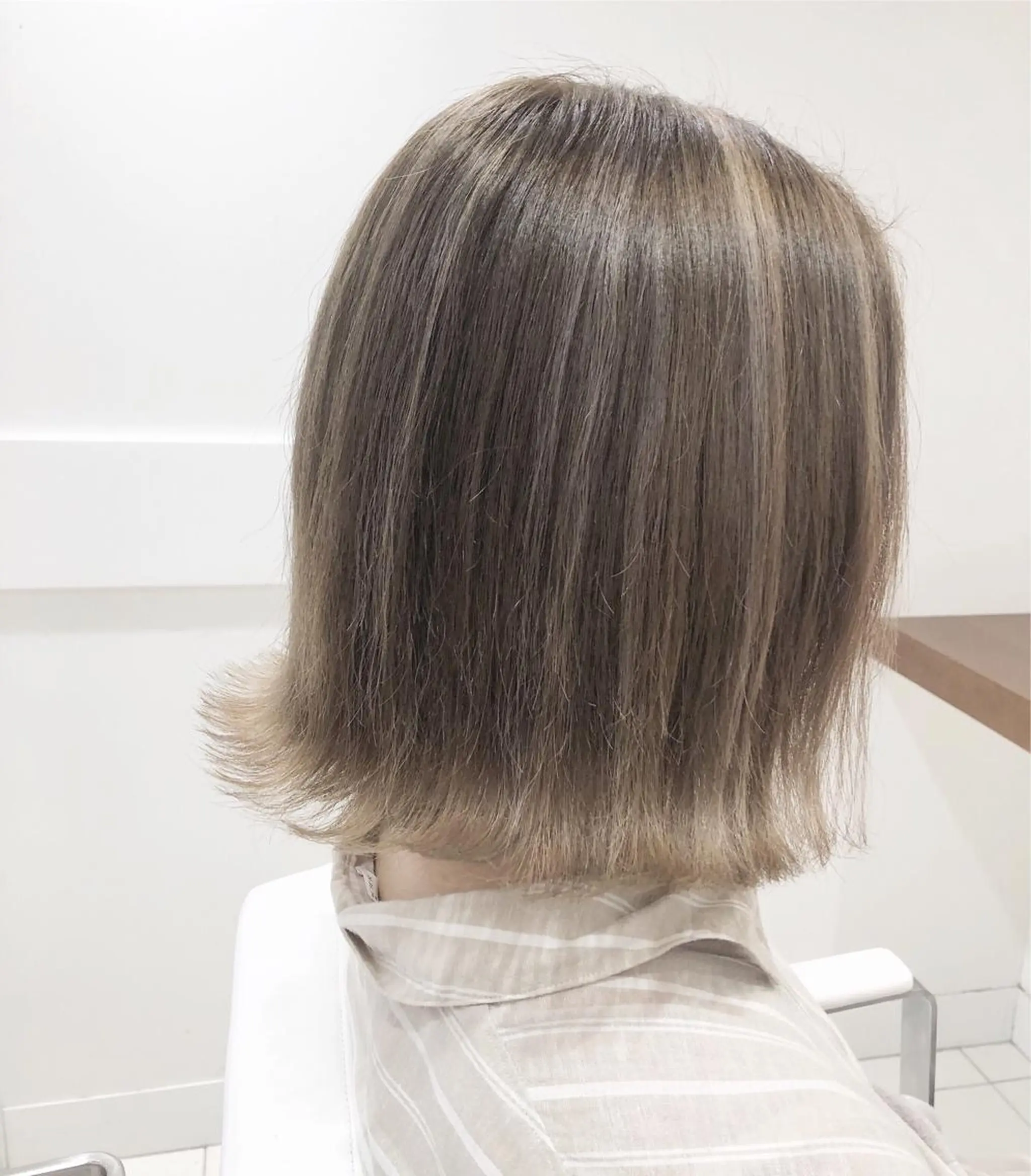 ミディアム ハイライト sano sayakaのヘアスタイル