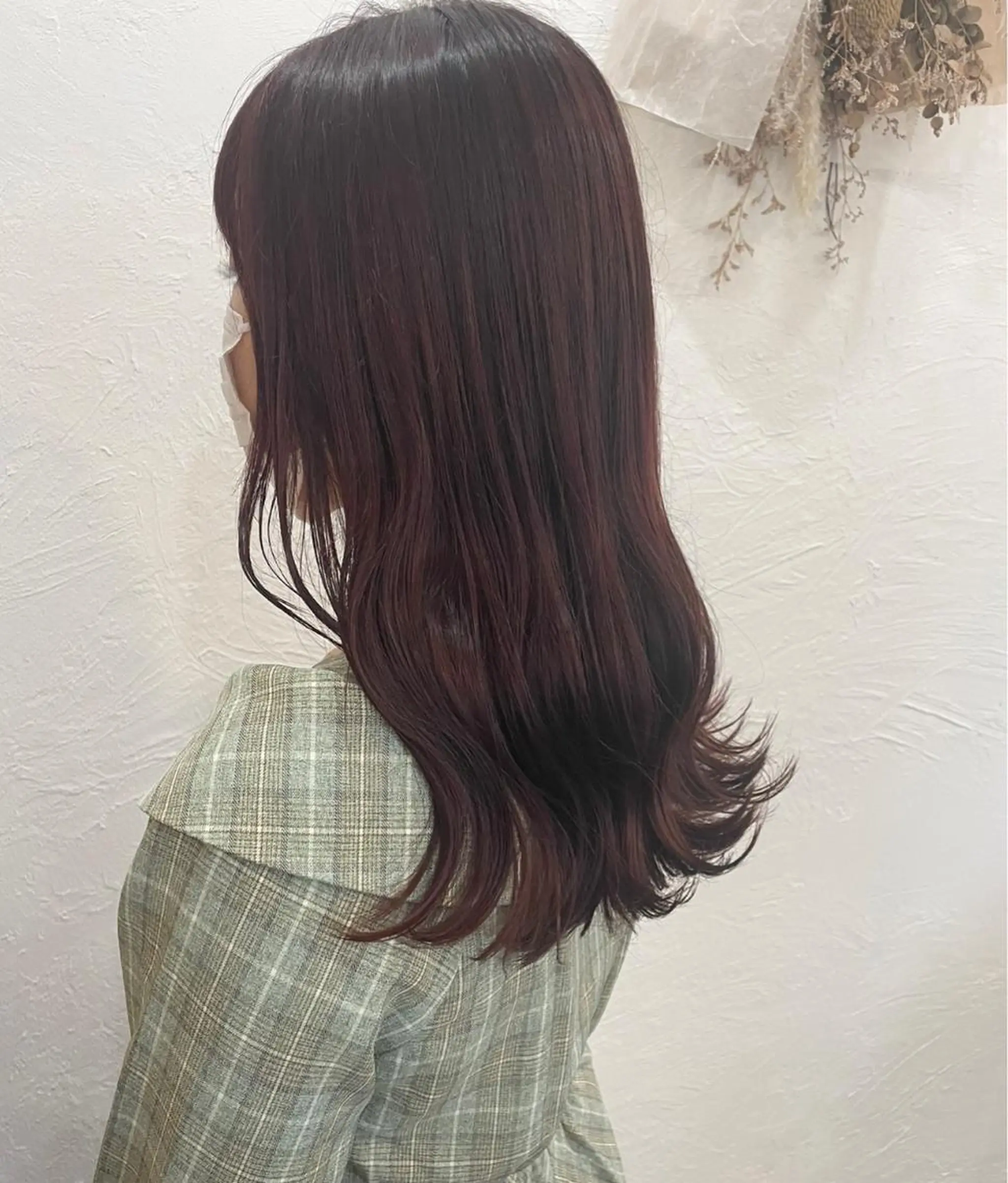 ロング カラー カット ヘアカラー トリートメント 河野 満月のヘアスタイル