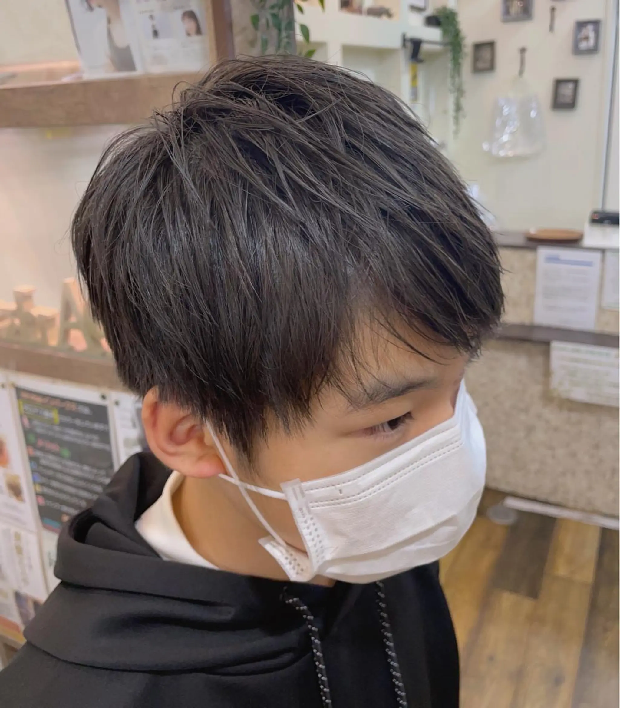 メンズ マッシュ ツーブロック 刈り上げ 髪質改善🫧似合わせ 🫧💙佐藤真優のヘアスタイル