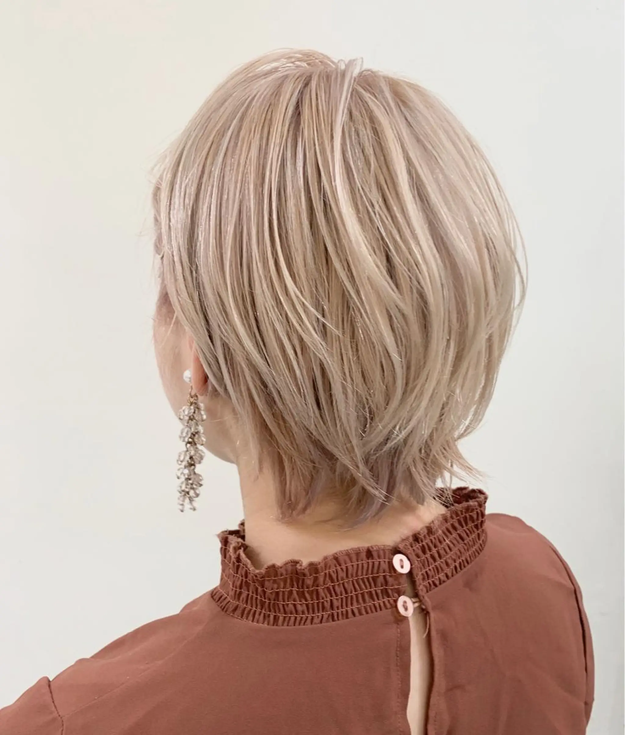 カラー ベージュカラー ハイトーンカラー ハイトーンベージュ 窪田 椋介のヘアスタイル