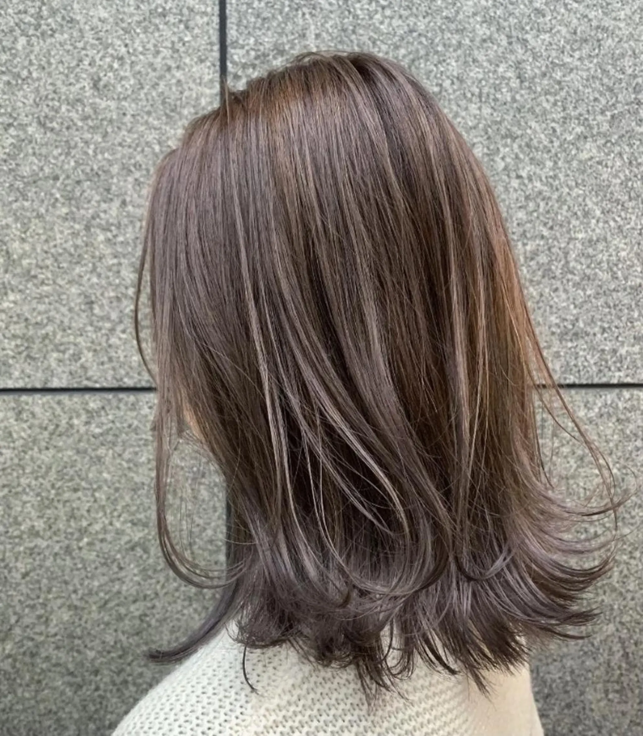 ミディアム ヘアカラー トリートメント 石井  里沙のヘアスタイル