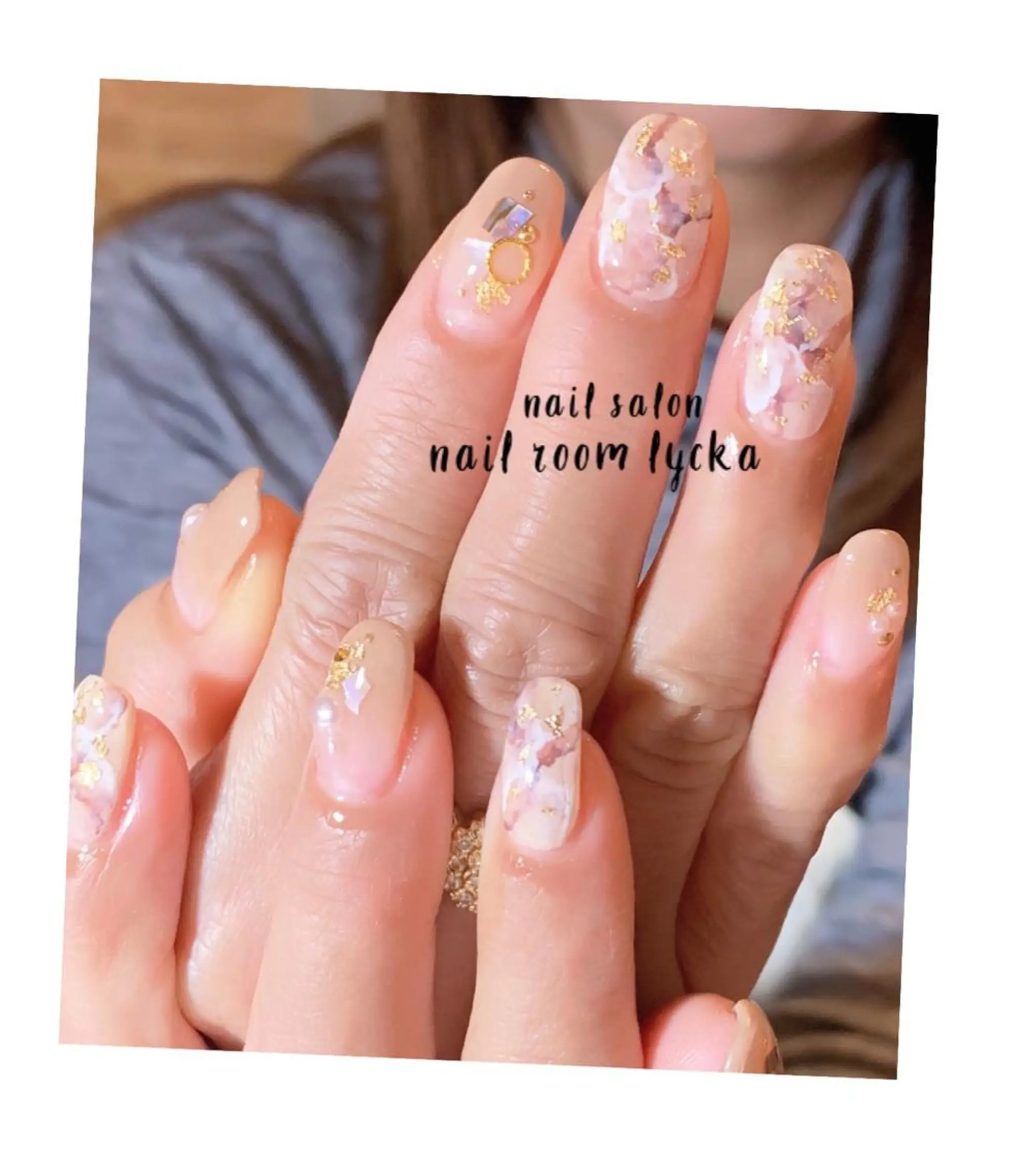 ネイル ﾈｲﾙﾙｰﾑﾘｯｶ 𝐦𝐚𝐲𝐮のネイルデザイン