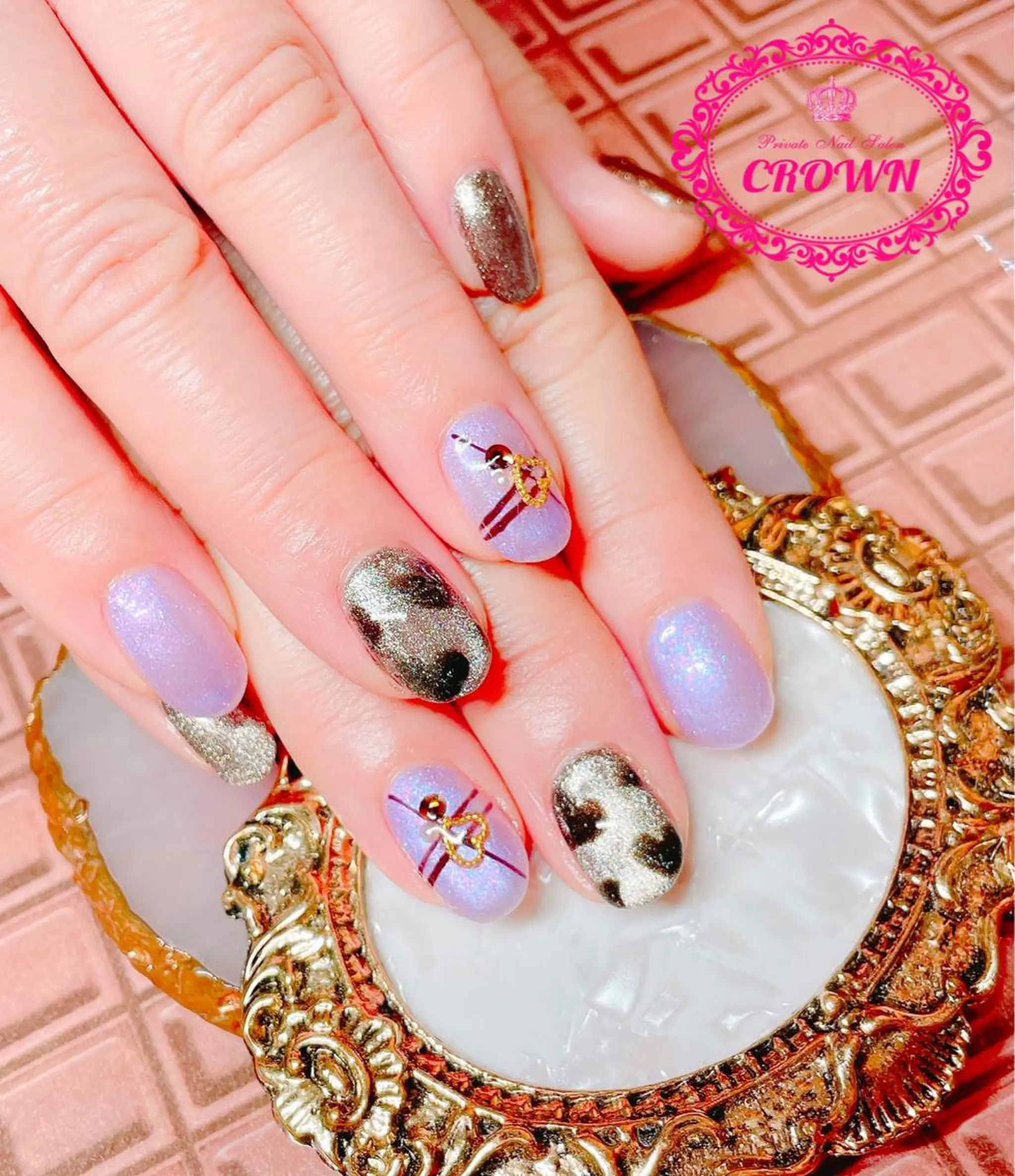 ネイル CROWN プライベートサロンのネイルデザイン