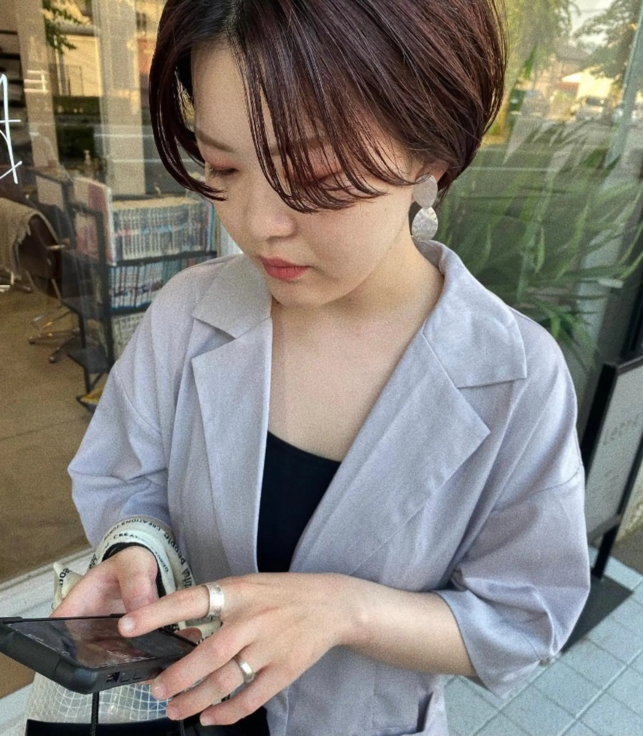 ショート イタヤ マイカのヘアスタイル