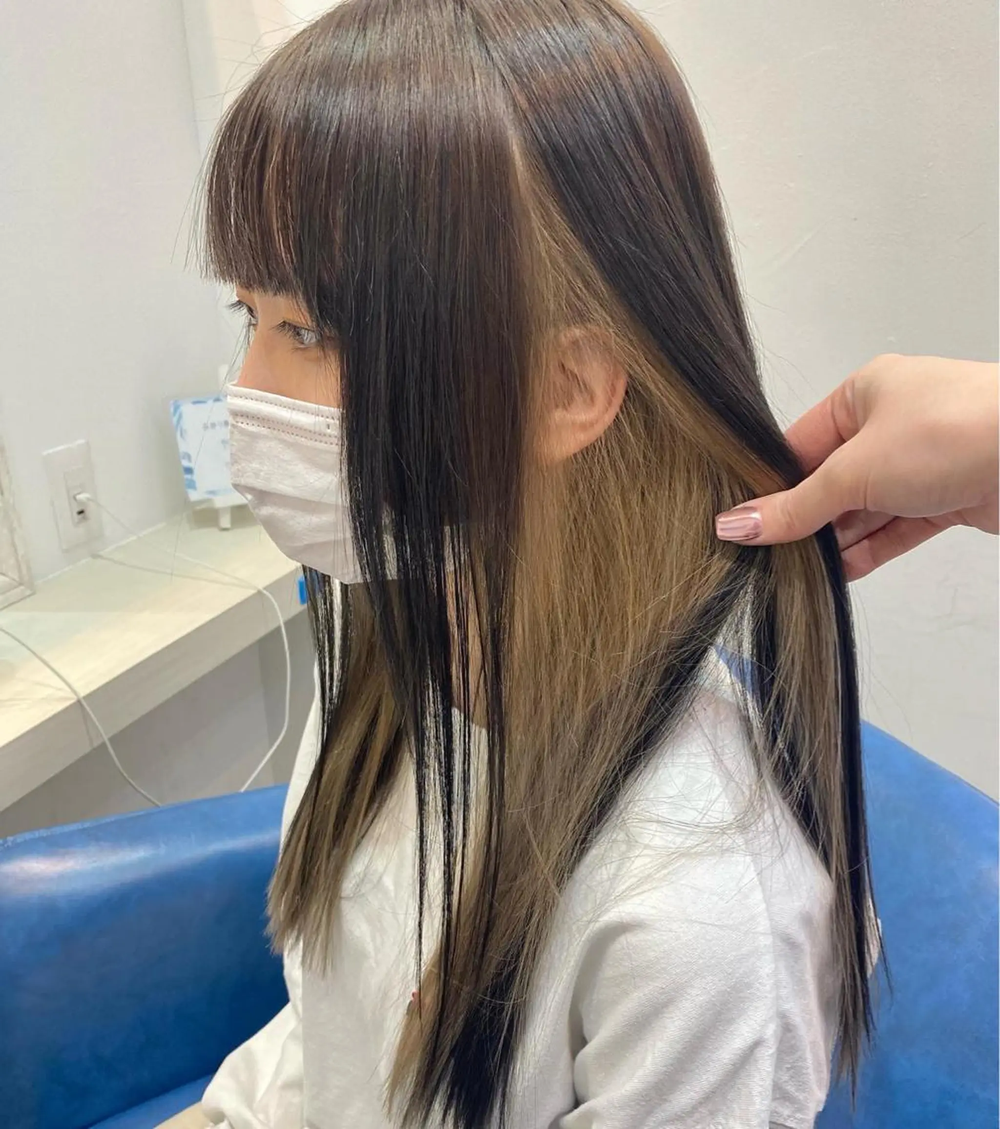 ロング カラー メンズパーマ/ エクステ🌞セナのヘアスタイル