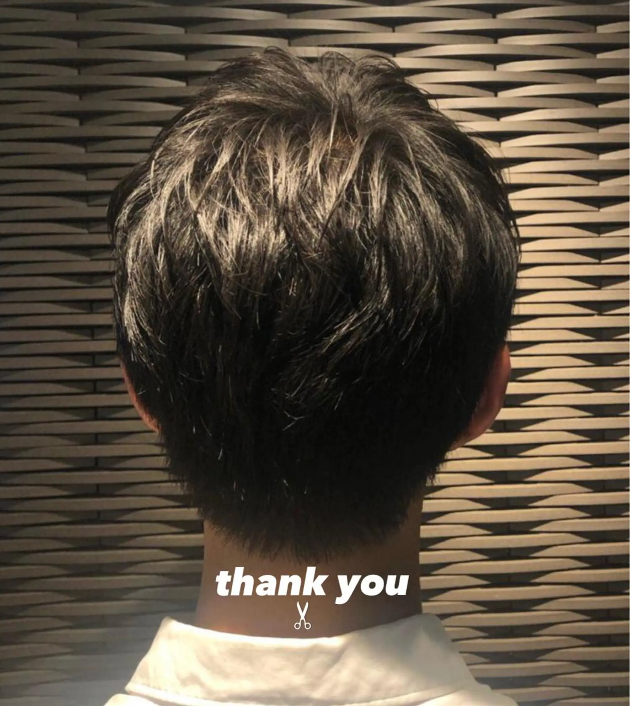 ミディアム BARBERSHOP HINAのヘアスタイル