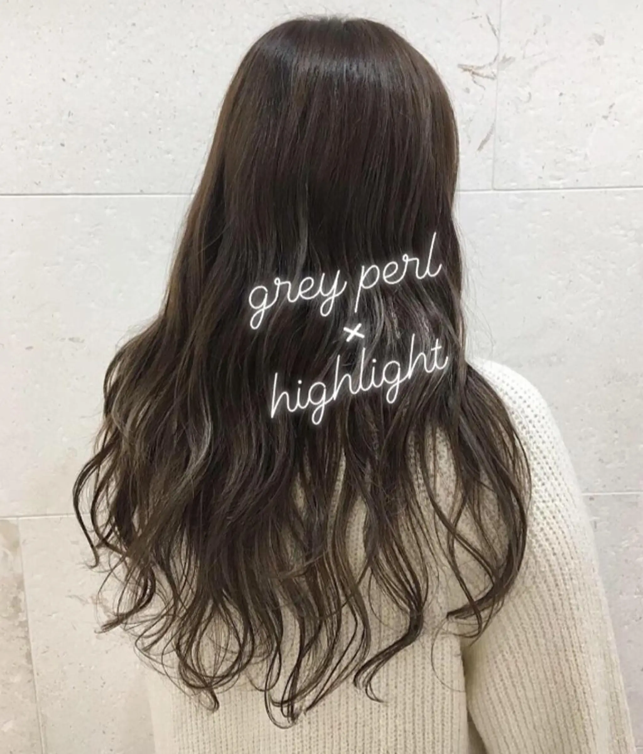 ロング カラー ハイライトカラー ハイライト 斉藤 貴也のヘアスタイル