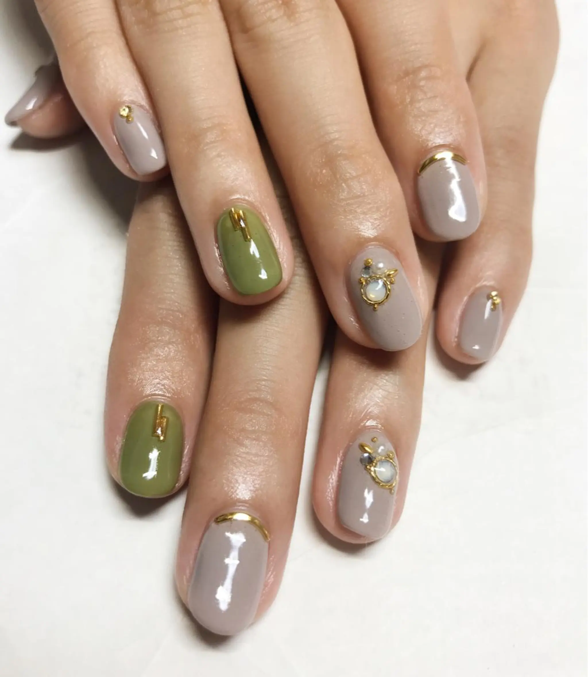 ネイル nail salon en familleのネイルデザイン