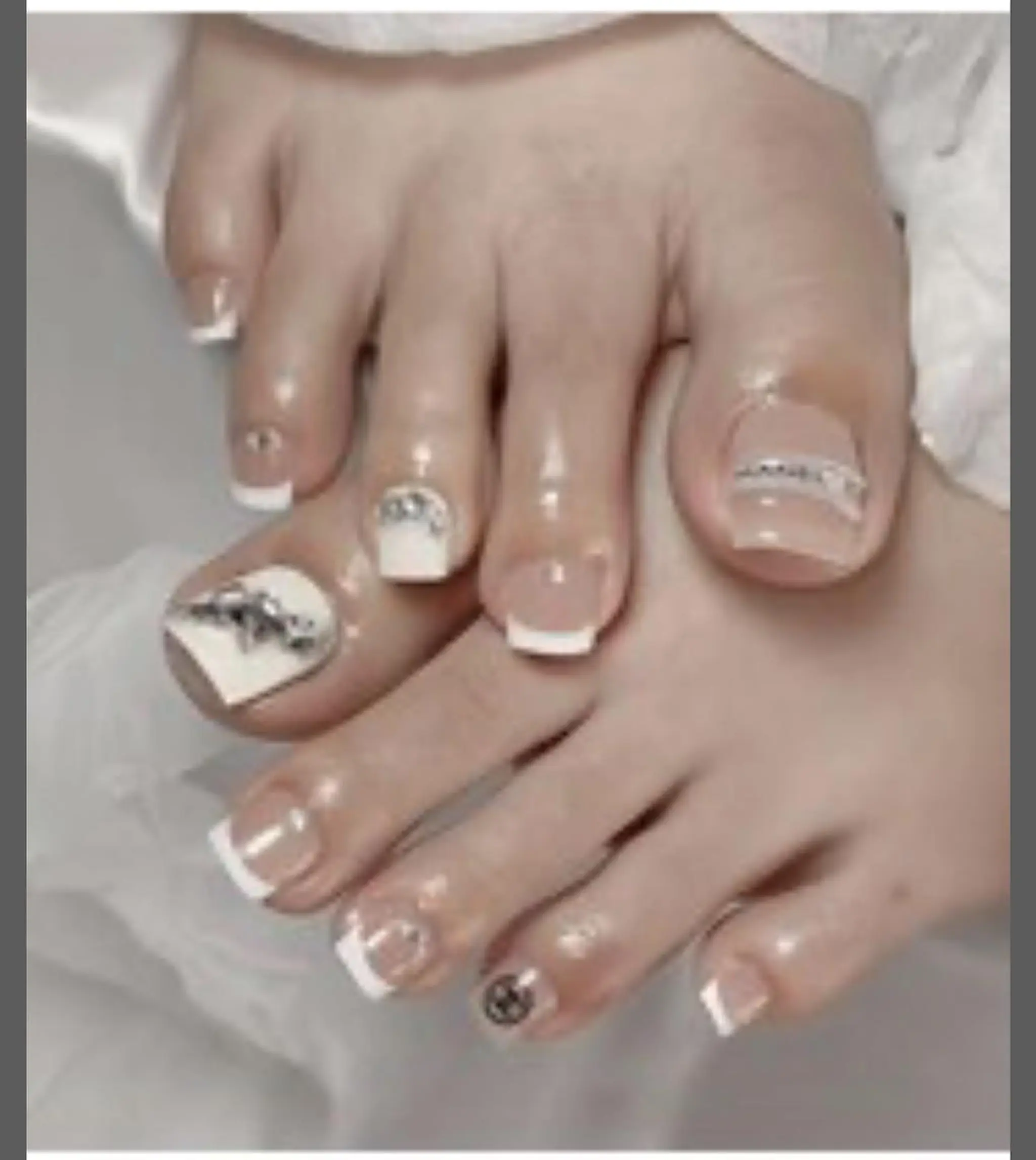 ネイル フットネイル Beauty Pink Nailのネイルデザイン