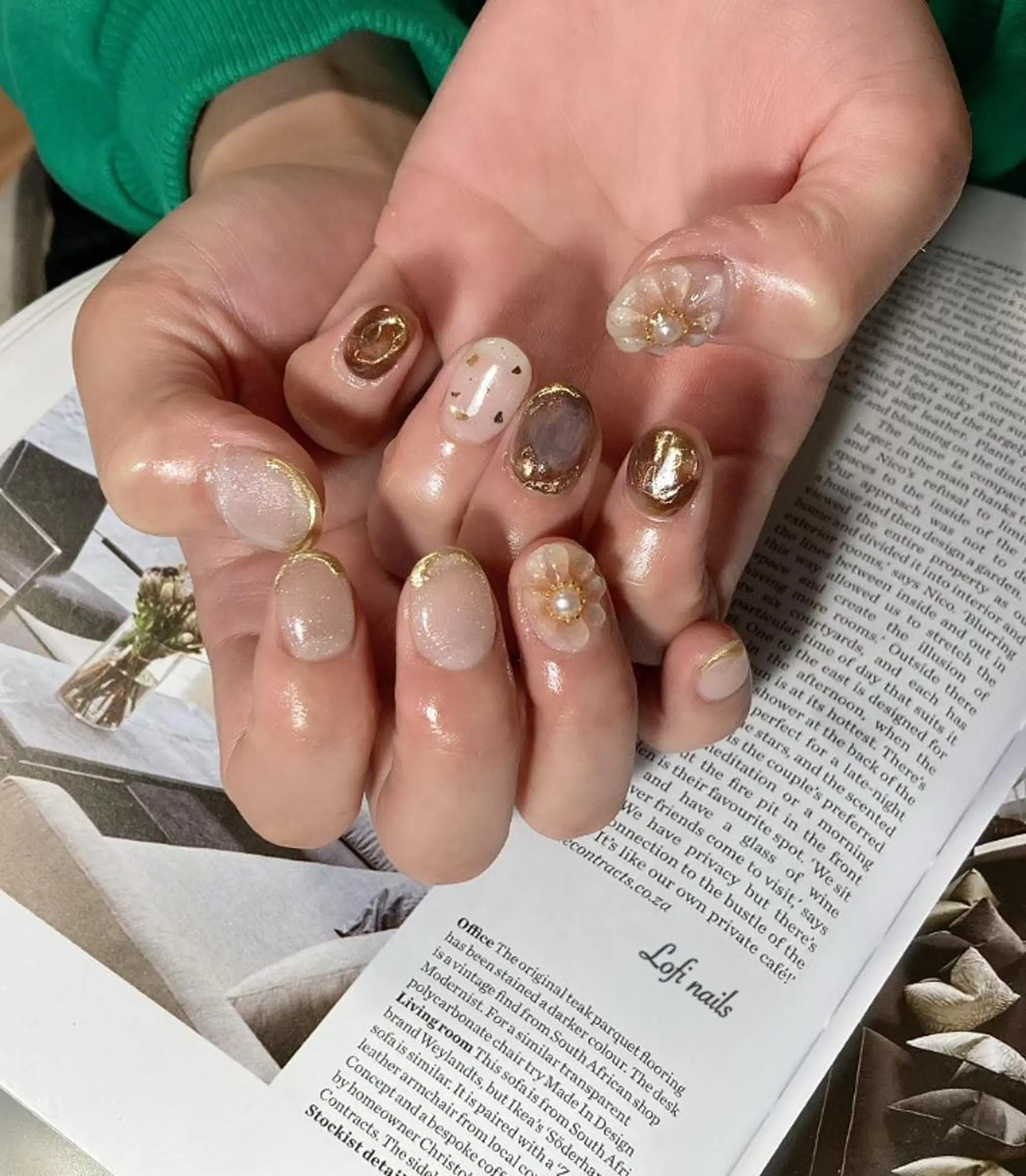 ショート ネイル Lofi nails ゆきこのネイルデザイン